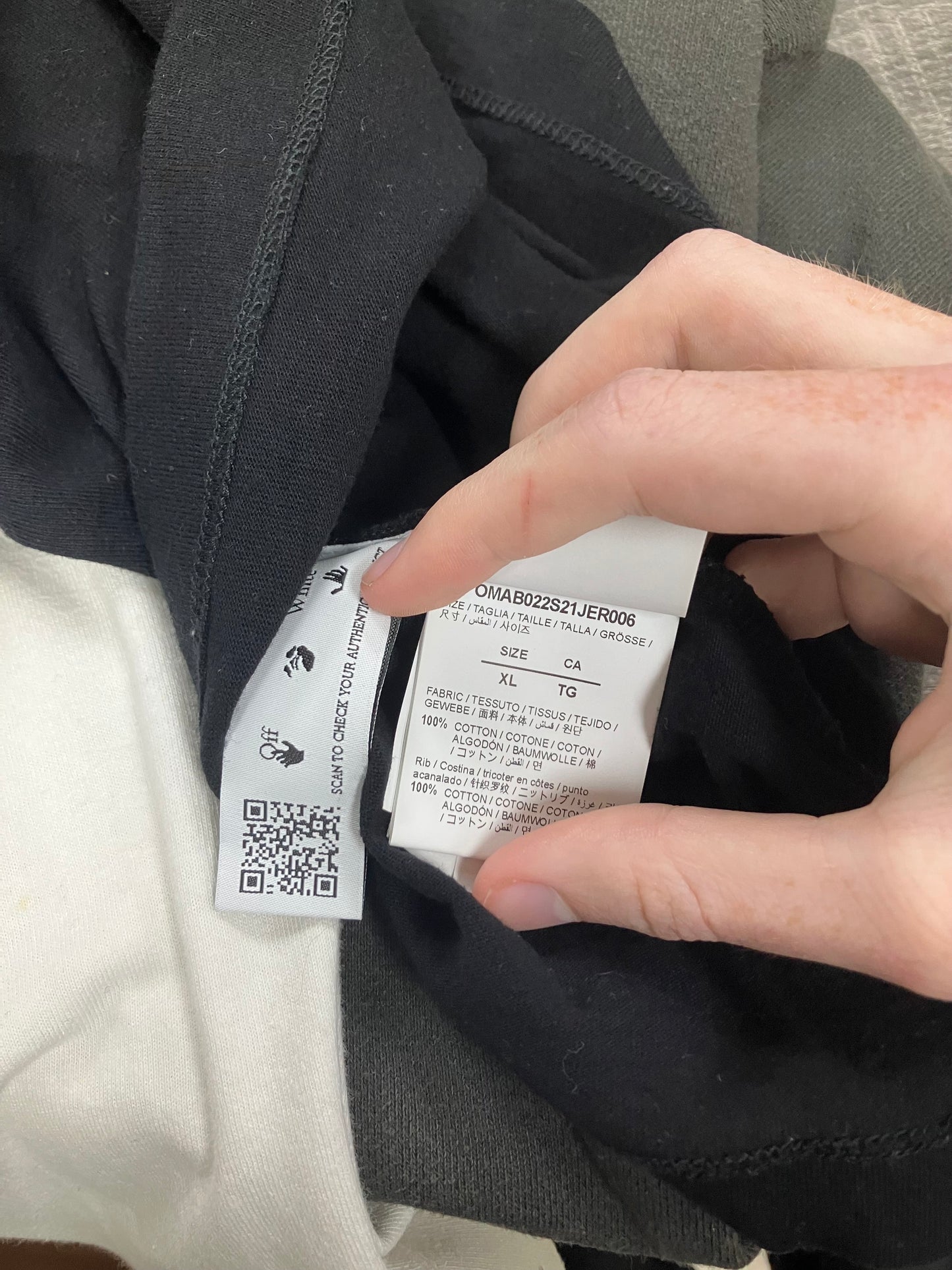 Off White Katsu Long Sleeve Size XL