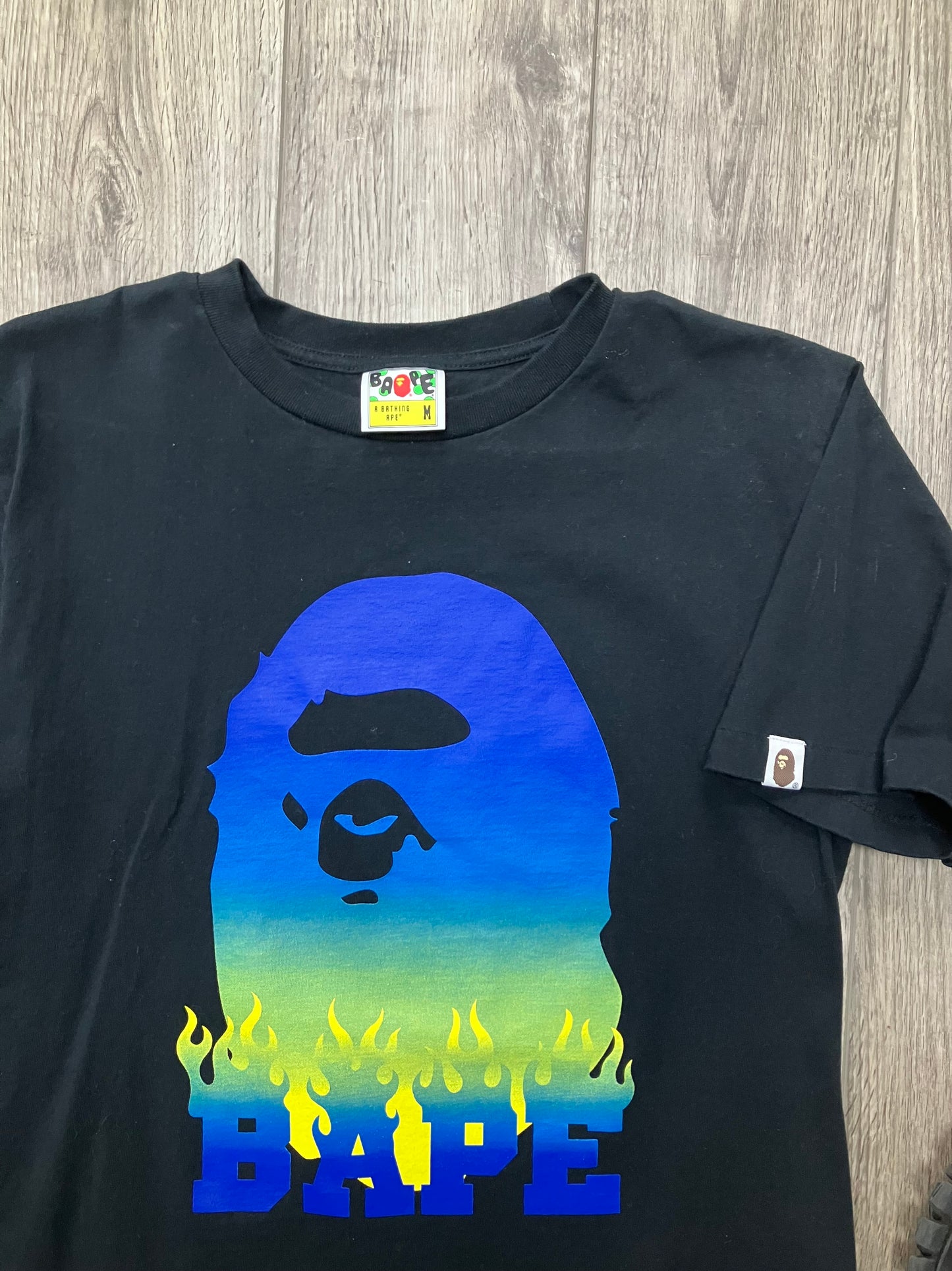 A Bathing Ape Teal Tee m