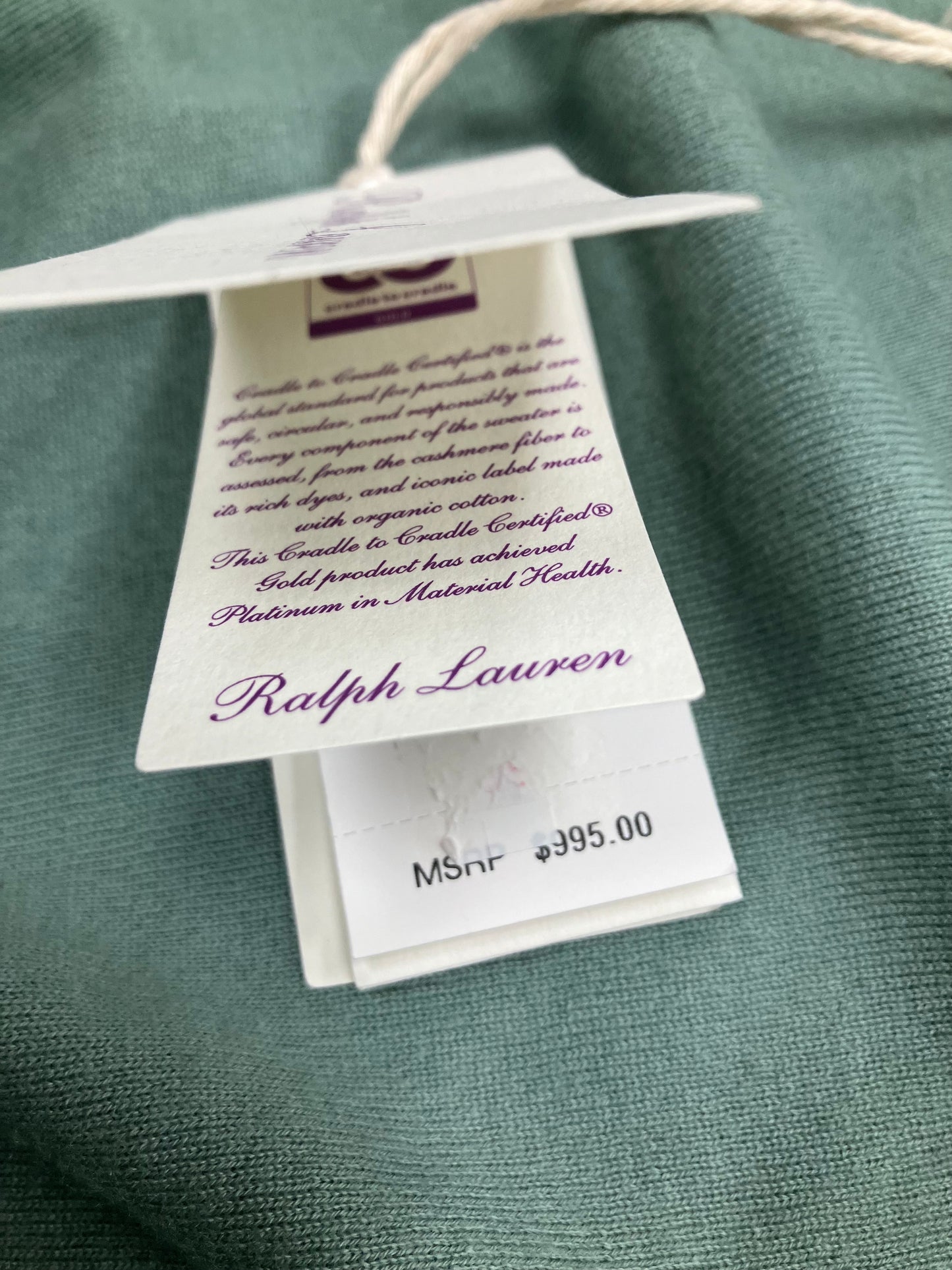 Polo Ralph Lauren Purple Label Cashmere Sweater M