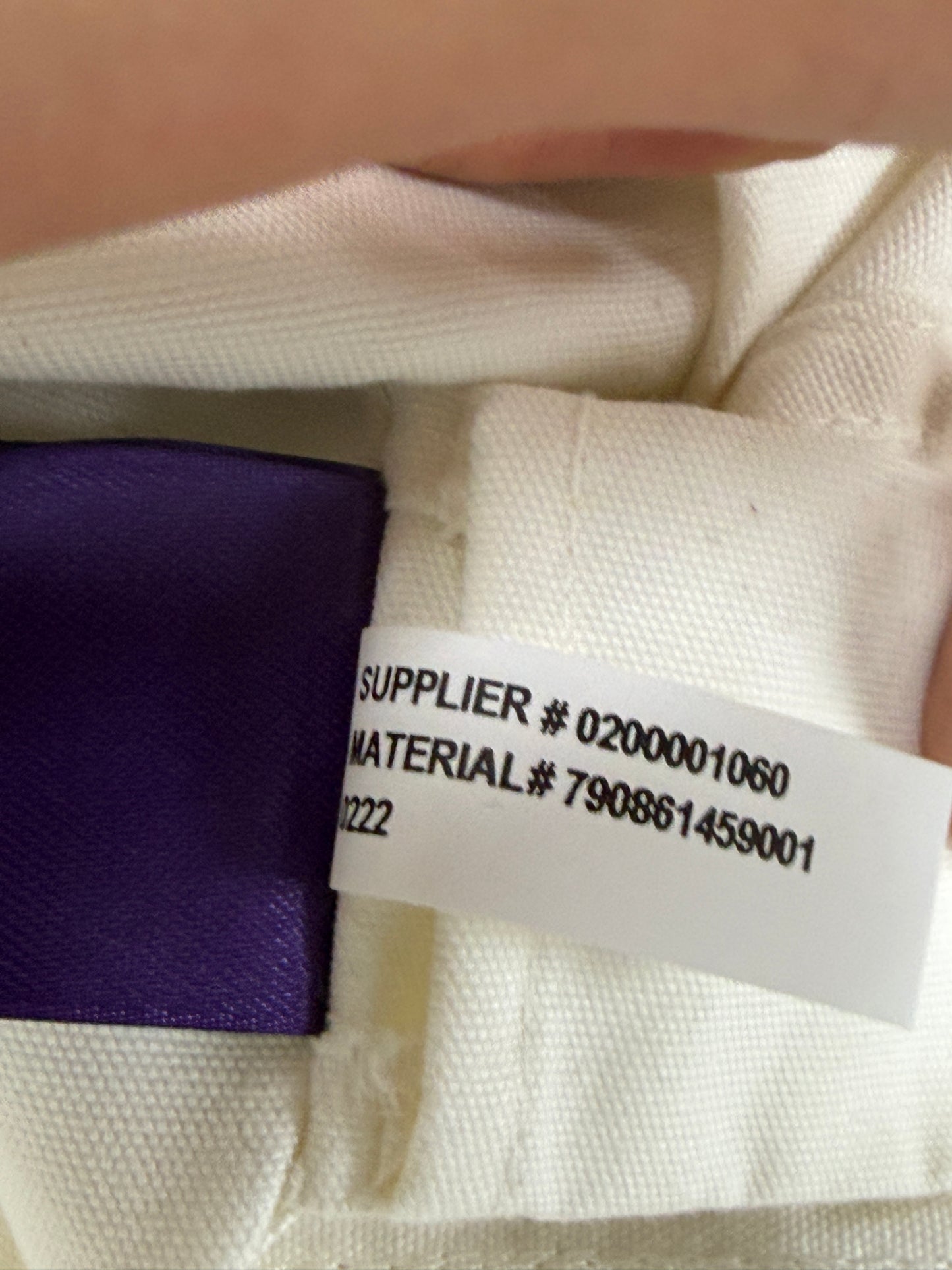 M - Ralph Lauren Purple Label Fireman Clasp White Jacket
