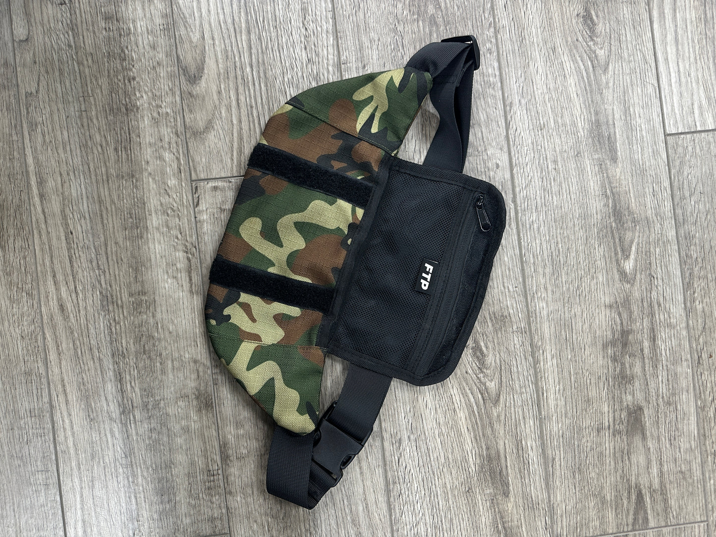 FTP Camo waist bag