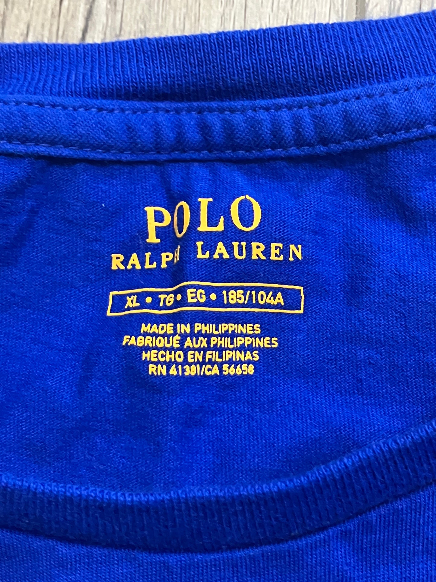 Polo Athletic Div tee Sz XL
