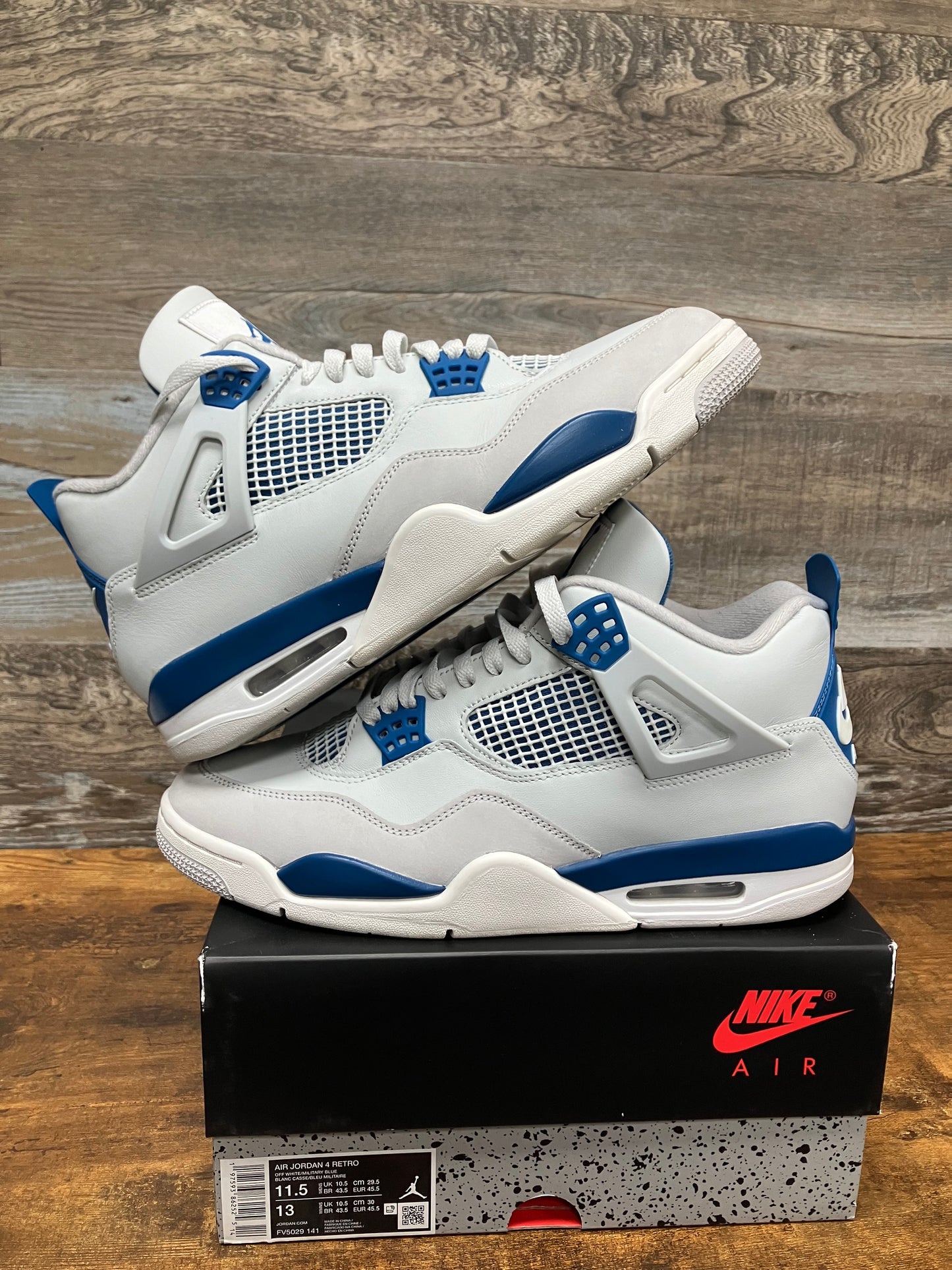 Jordan 4 Military Blue Size 11.5
