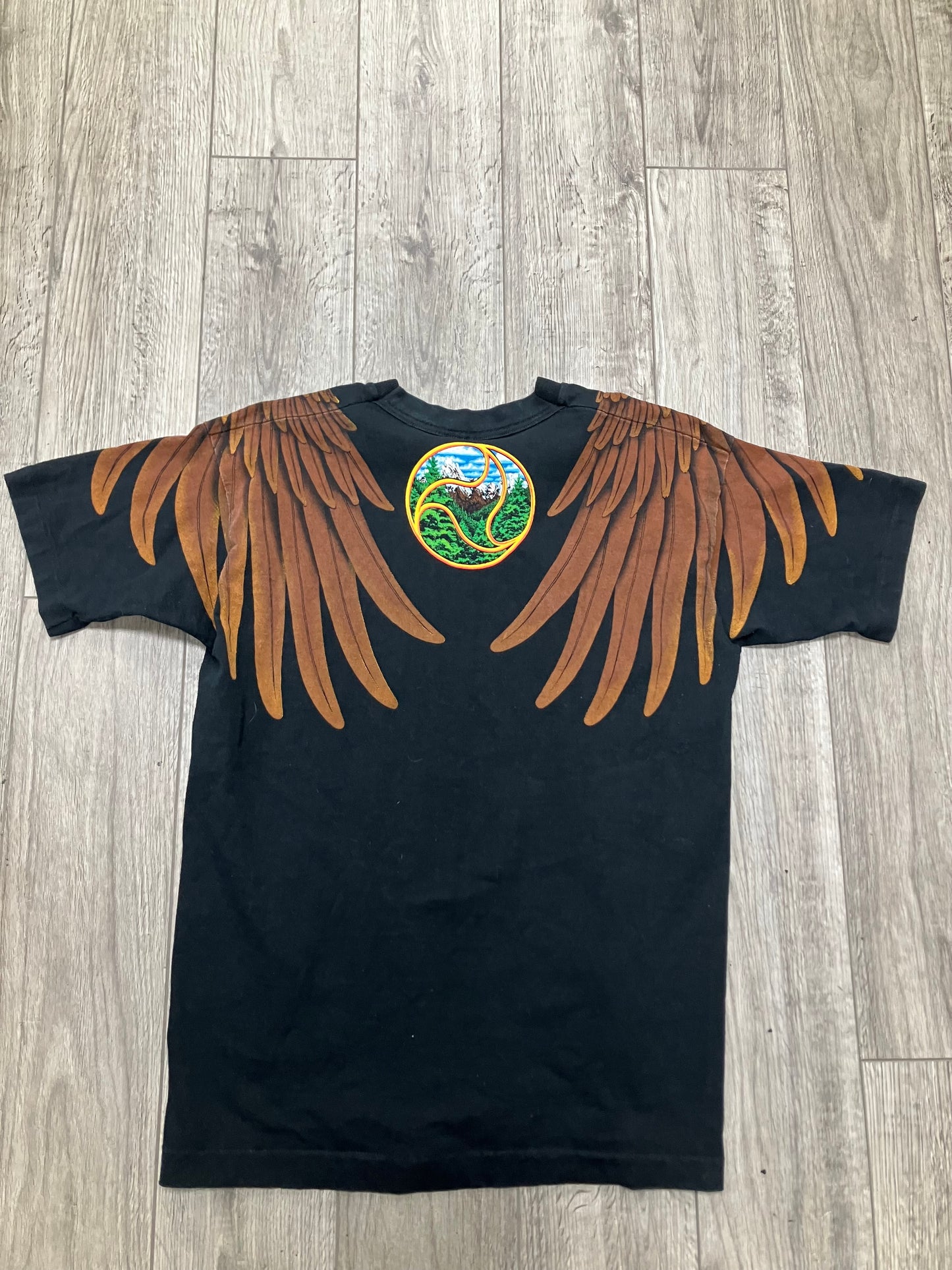 Liquid Blue Eagle Tee Size Large