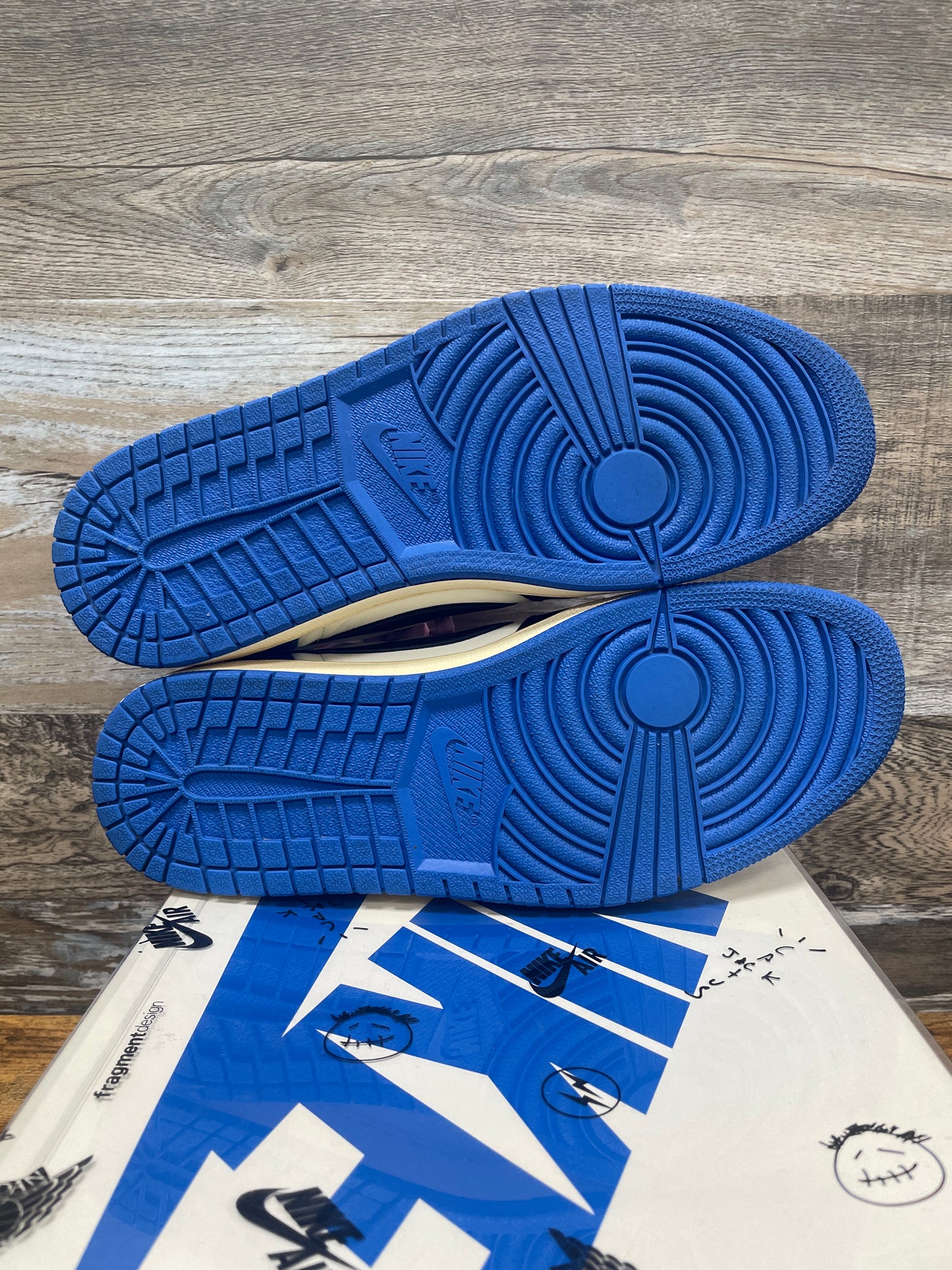 11 - Travis Scott x Fragment Design x Air Jordan 1 Low OG SP "Sail Military Blue"