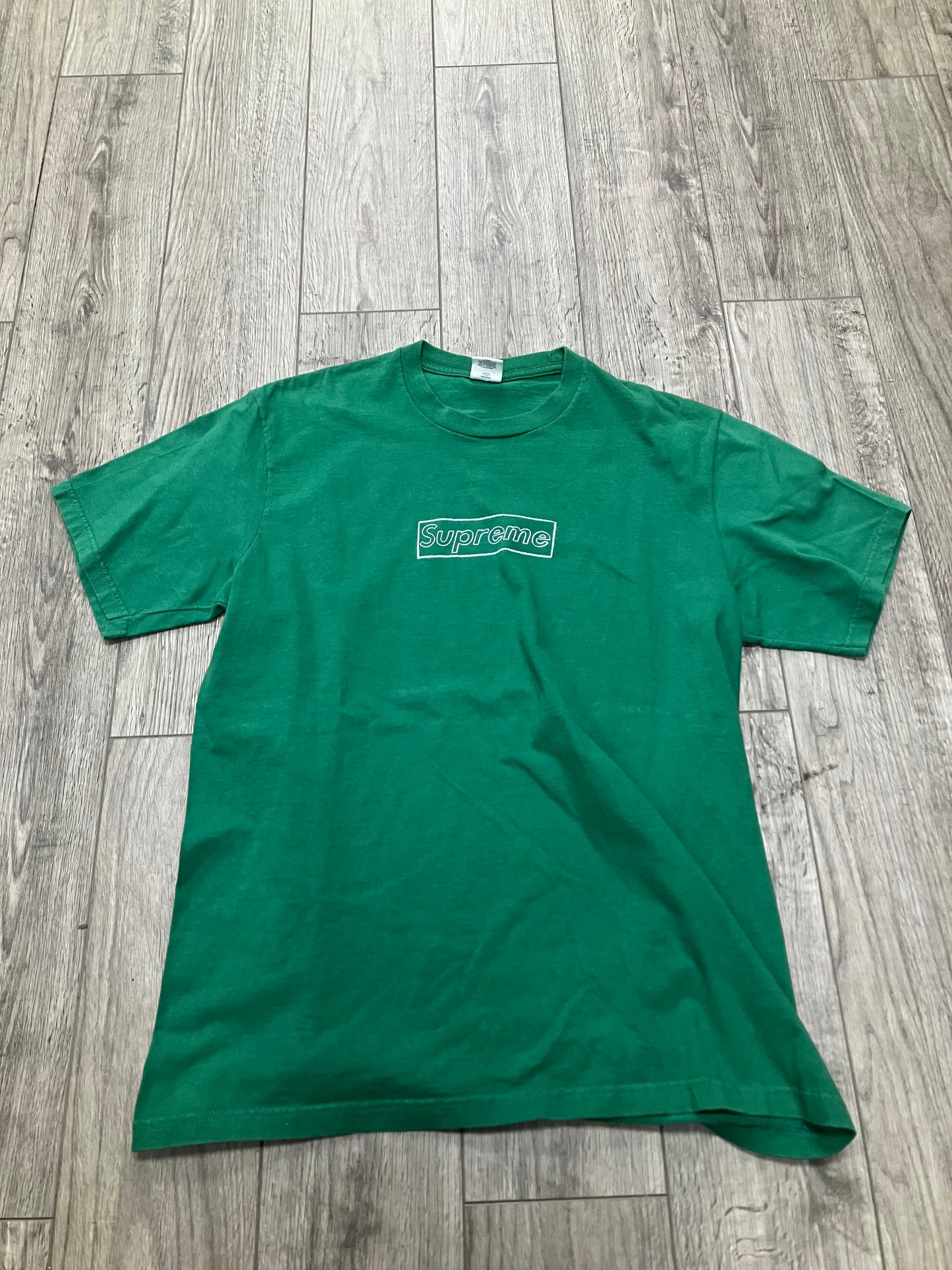 Supreme Kaws Box Logo Size Large