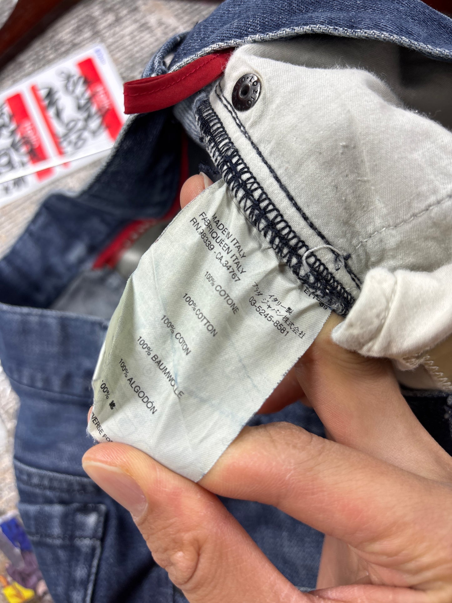 30- Prada 5 Pocket Tapered Jeans