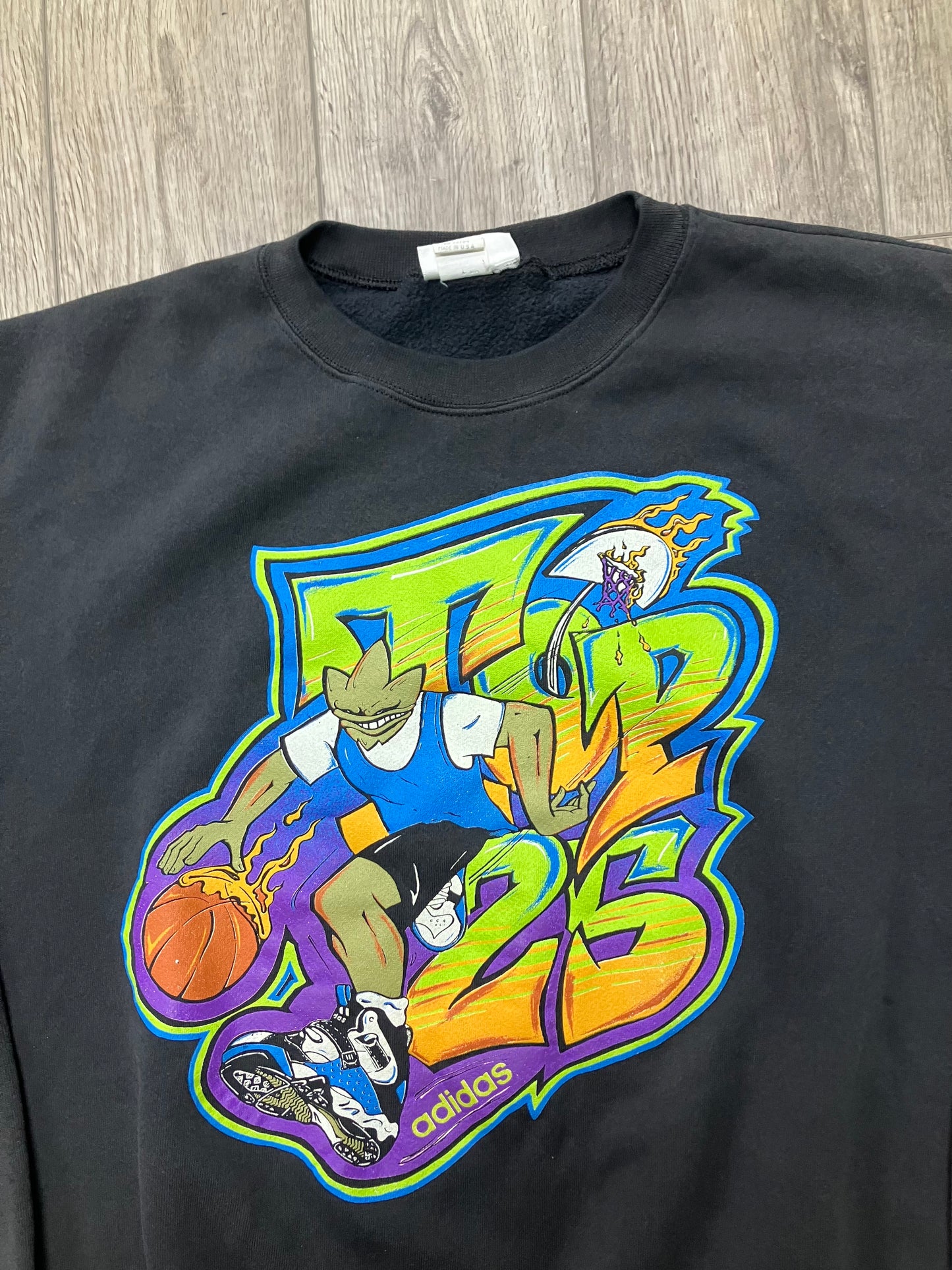 Vintage Adidas Basketball Charm City Sweatshirt Size XXL