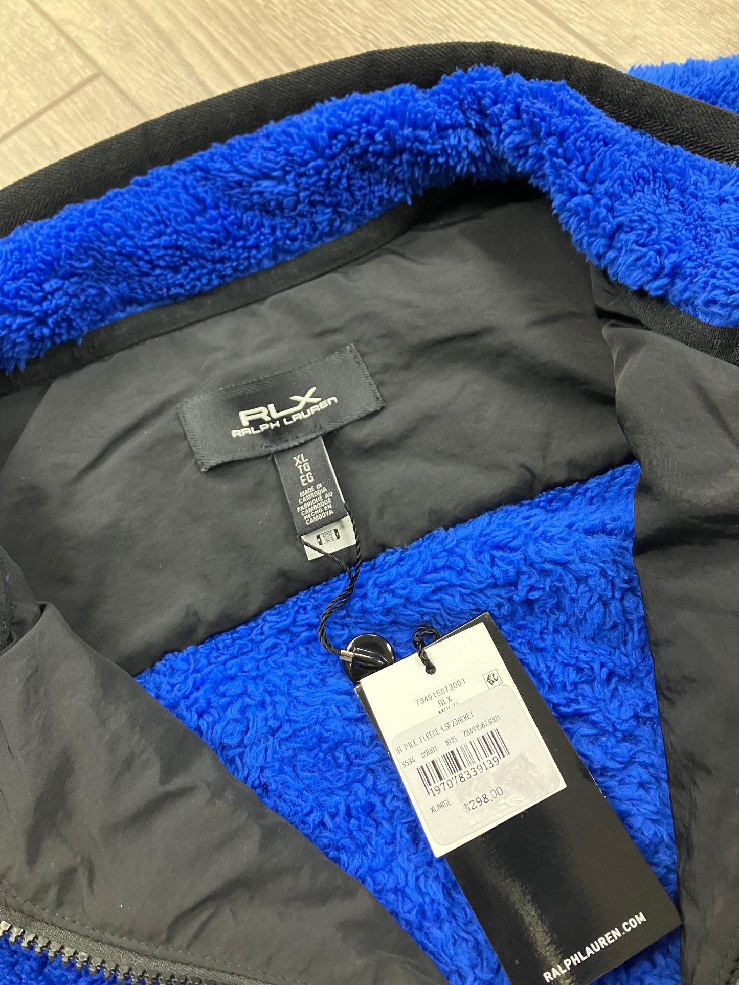 NWT Polo RLX Fleece Sz XL