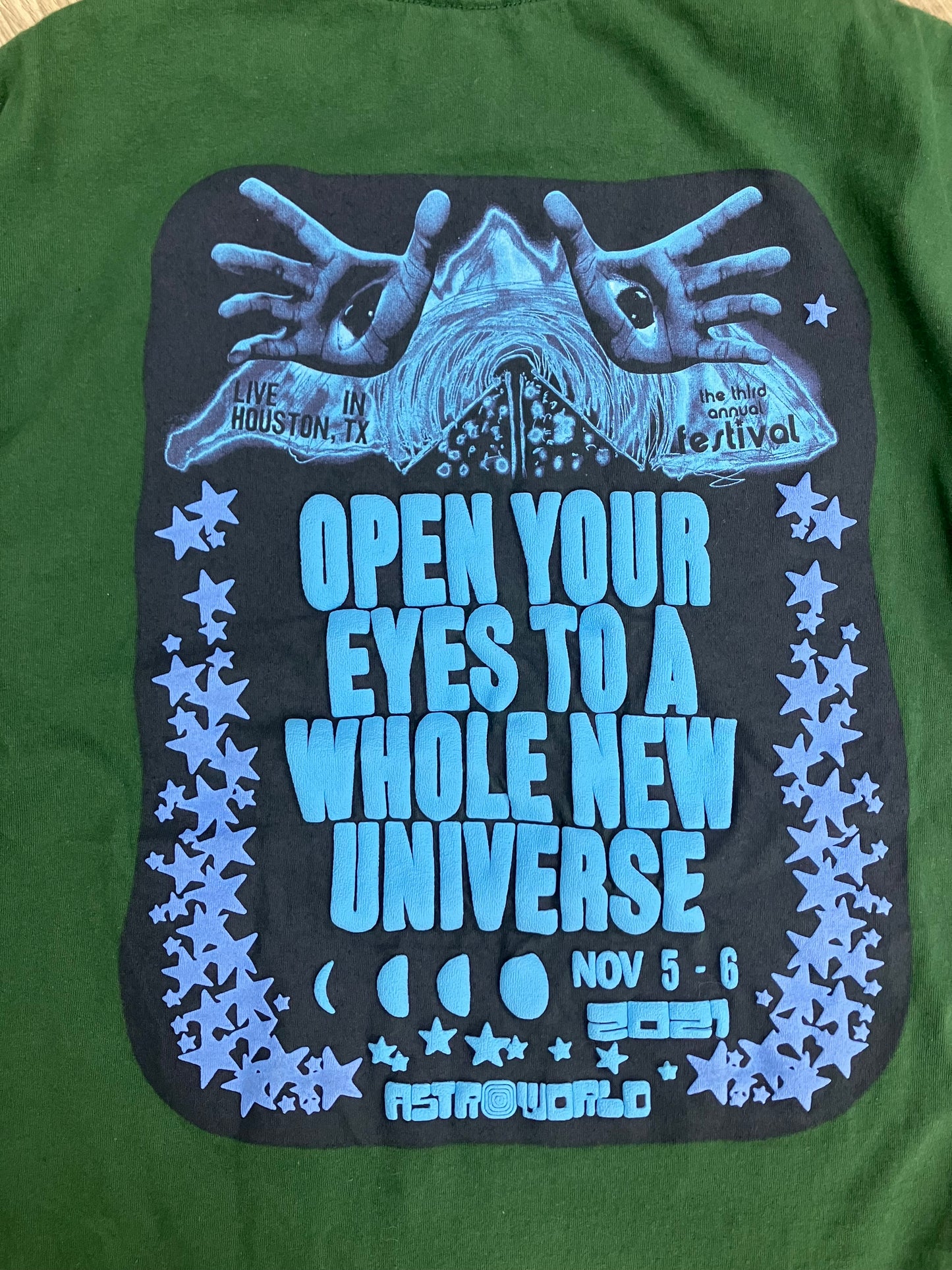 M-Astroworld Puff Print Tee