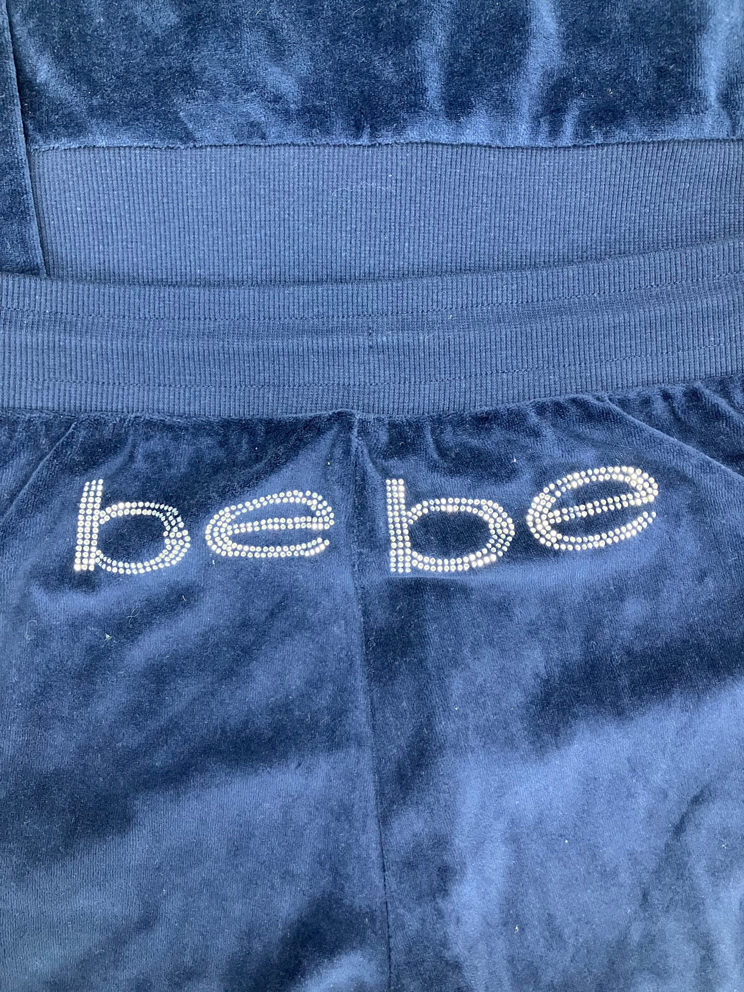 M-bebe rhinestone sweatsuit