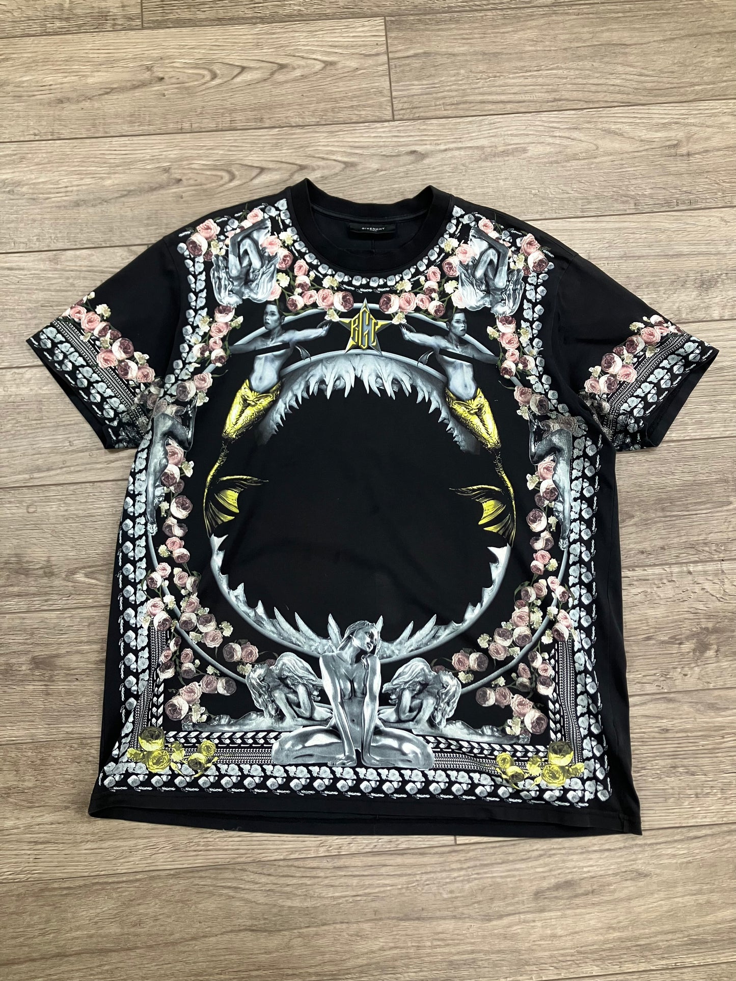M-Givenchy Shark And Mermaid Tee
