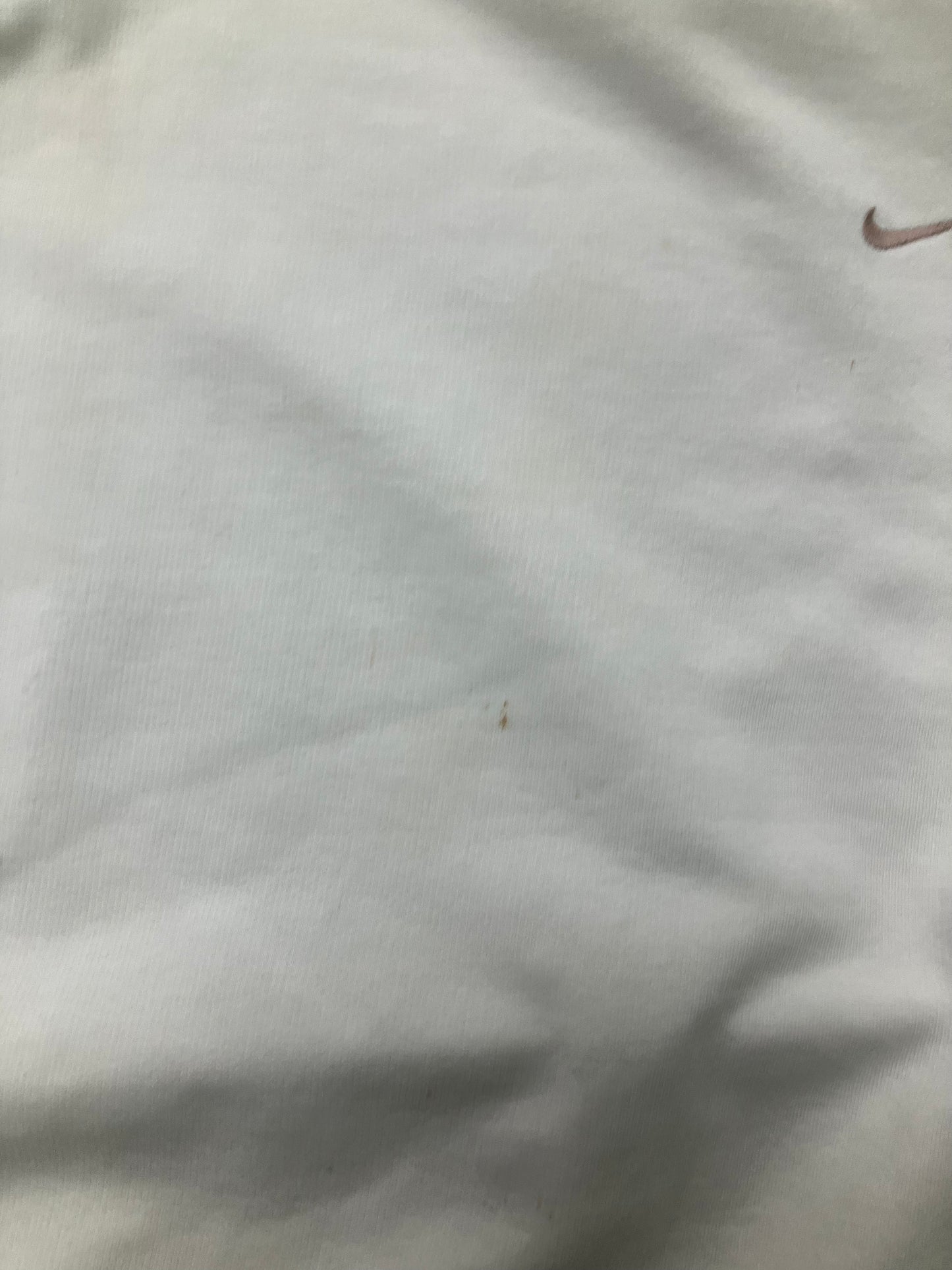 Y2K Nike White Sweatshirt Size L