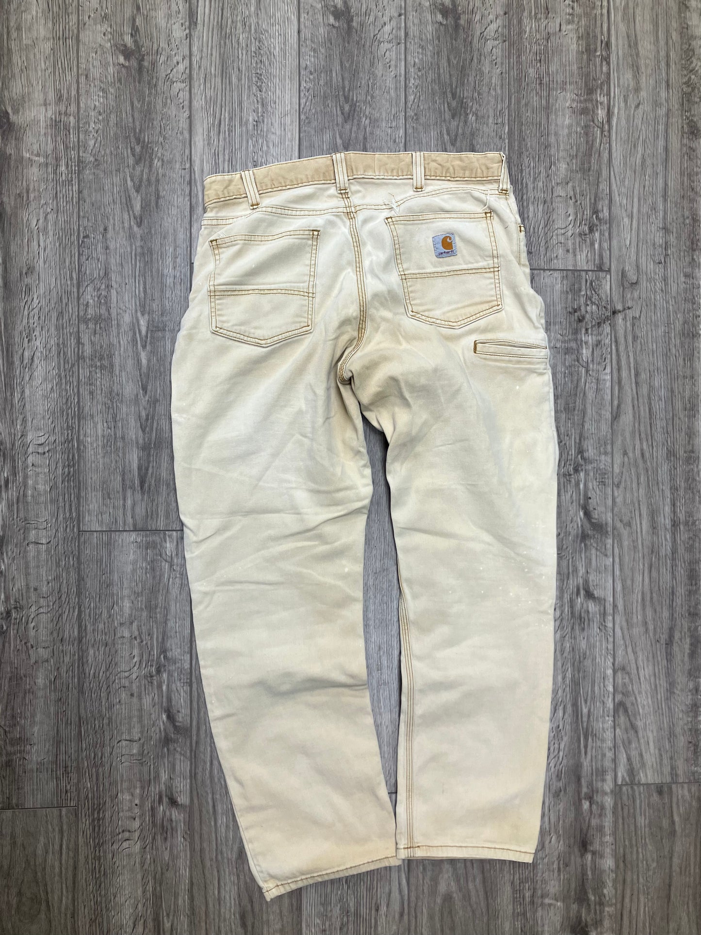 Carhartt Sunfaded Carpenter Pants Sz 35 x 28