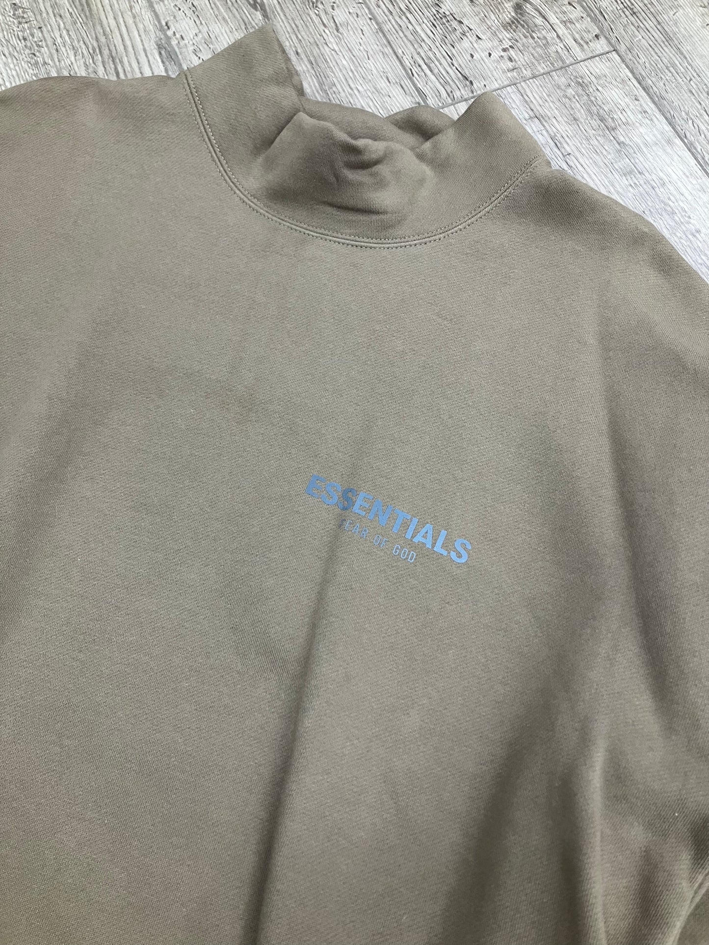 M-Fear Of God Essentials Mock-neck Sweatshirt