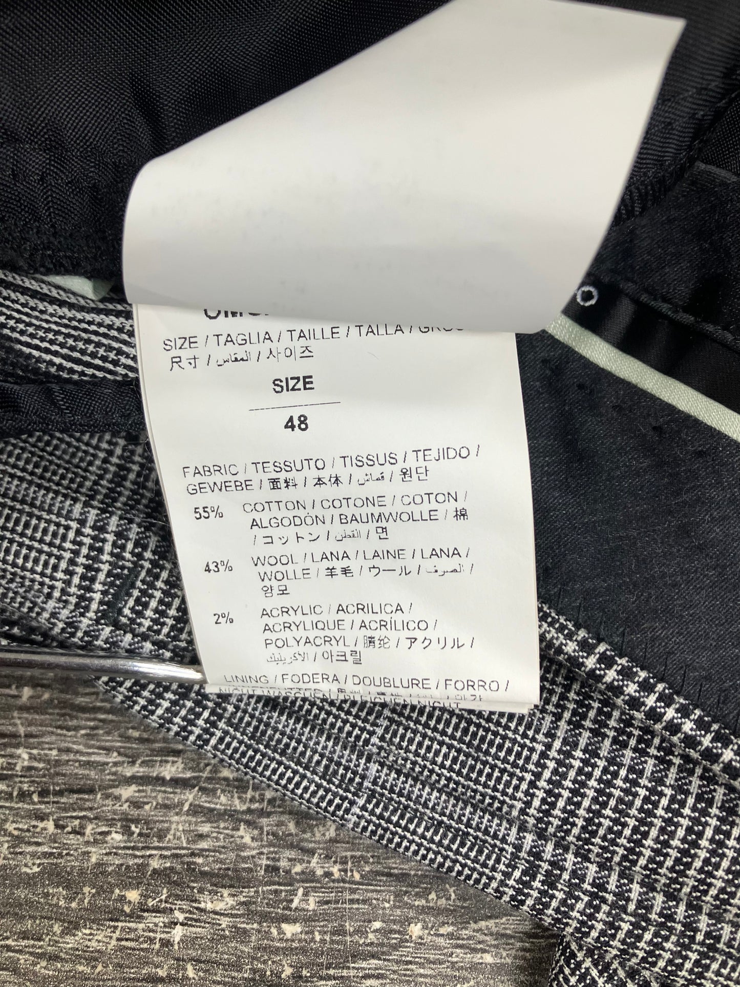 30-Off-White Tailored Strap Cargos