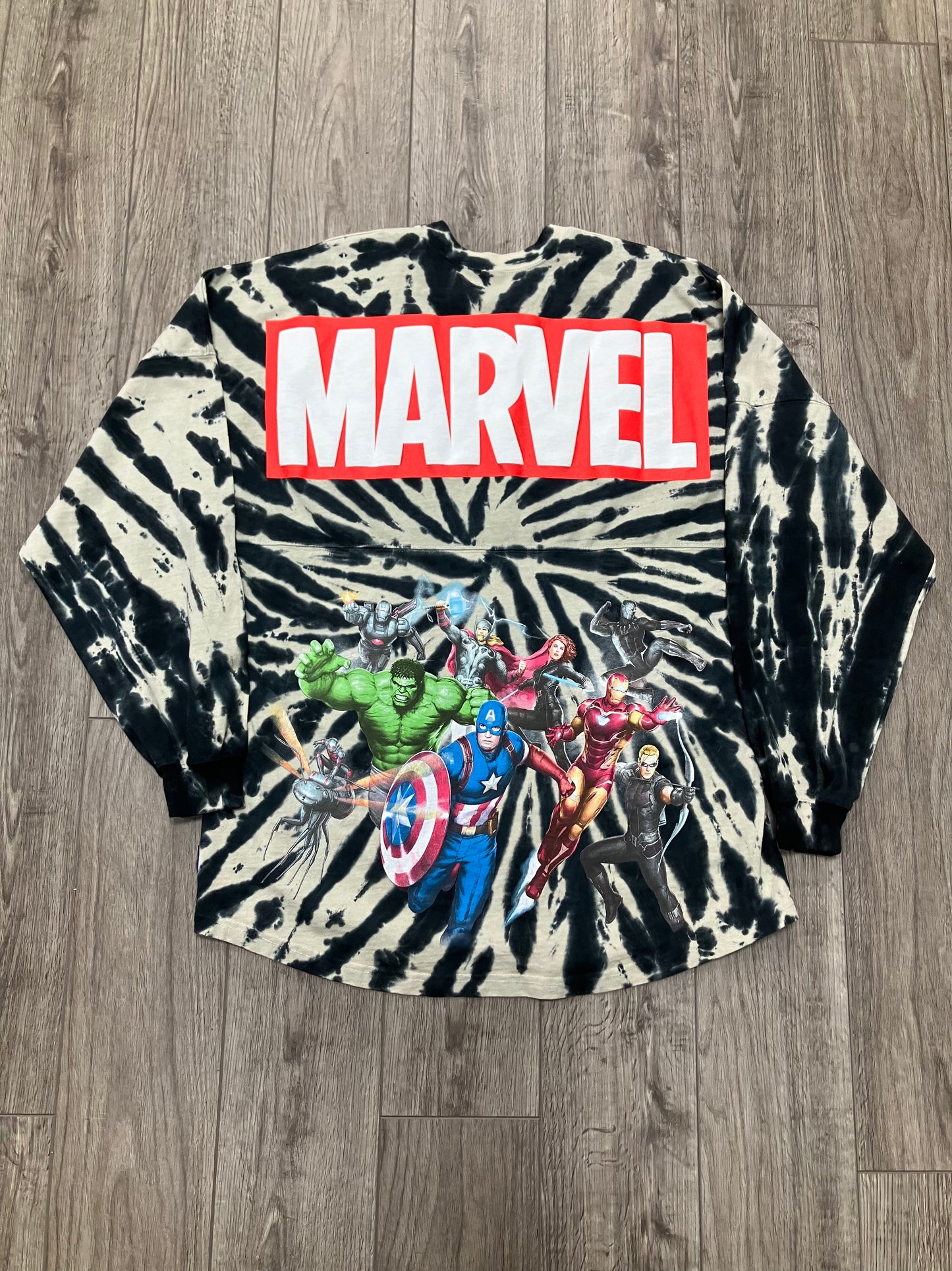 Marvel Tie-Dye Spirit Jersey Size L
