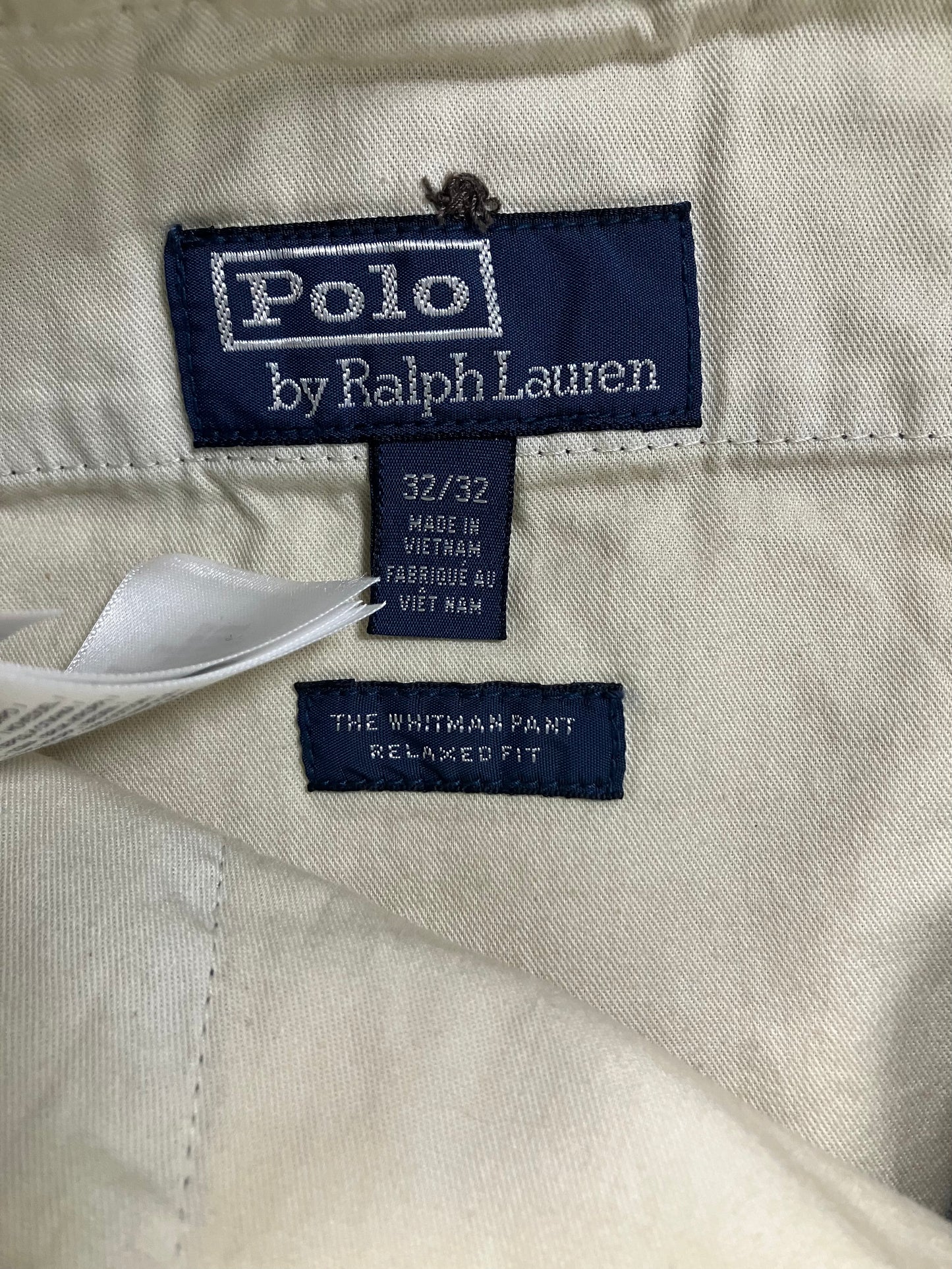 32-Polo Ralph Lauren Blue Denim Chino