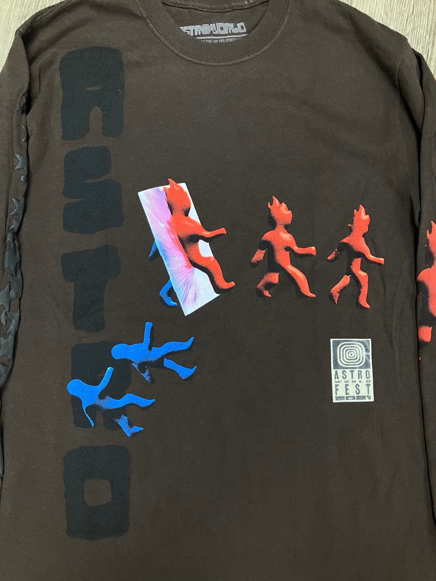 S-Astroworld Long Sleeve brown