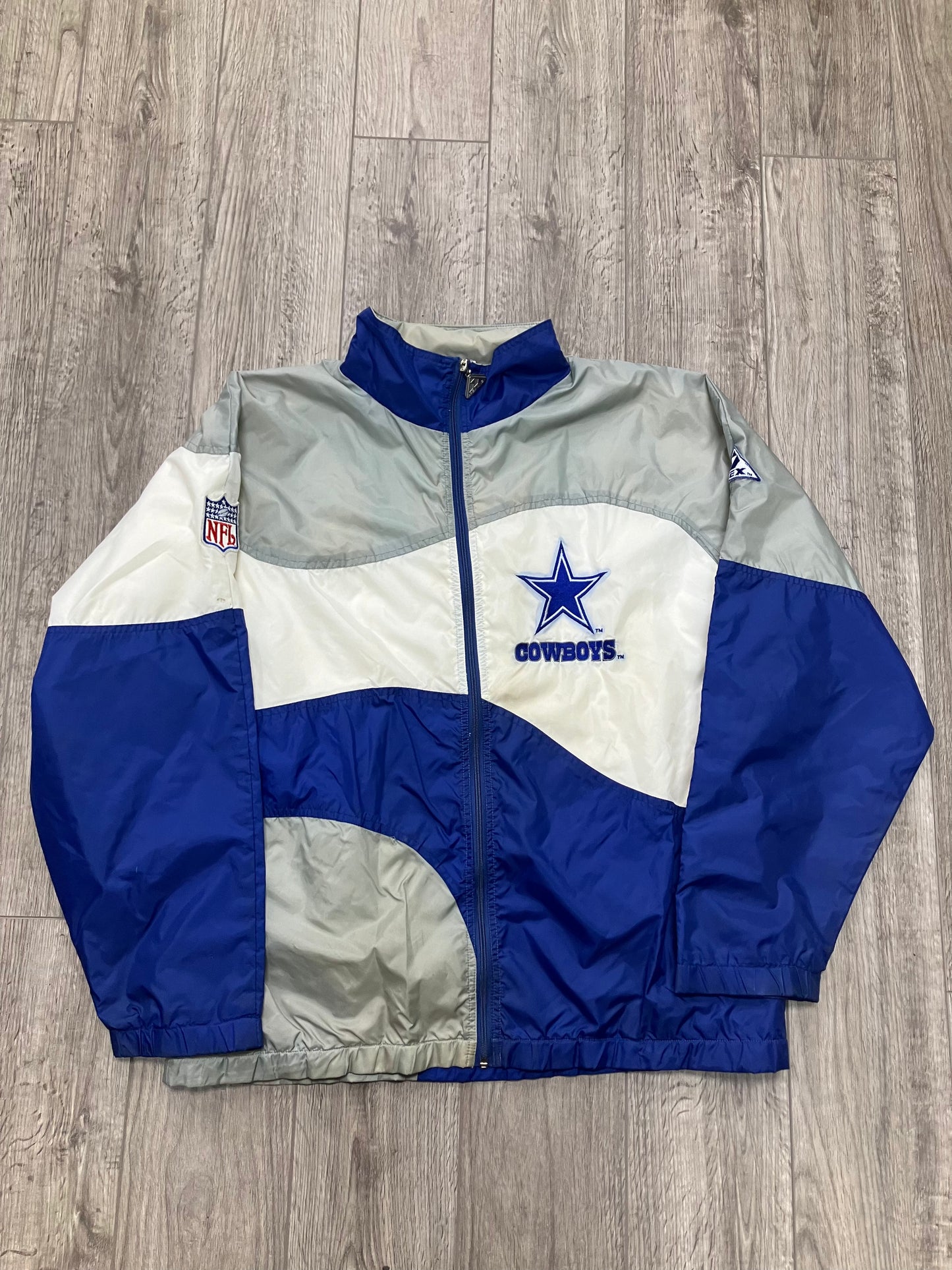 Vintage Apex One Dallas Cowboys Windbreaker Size L