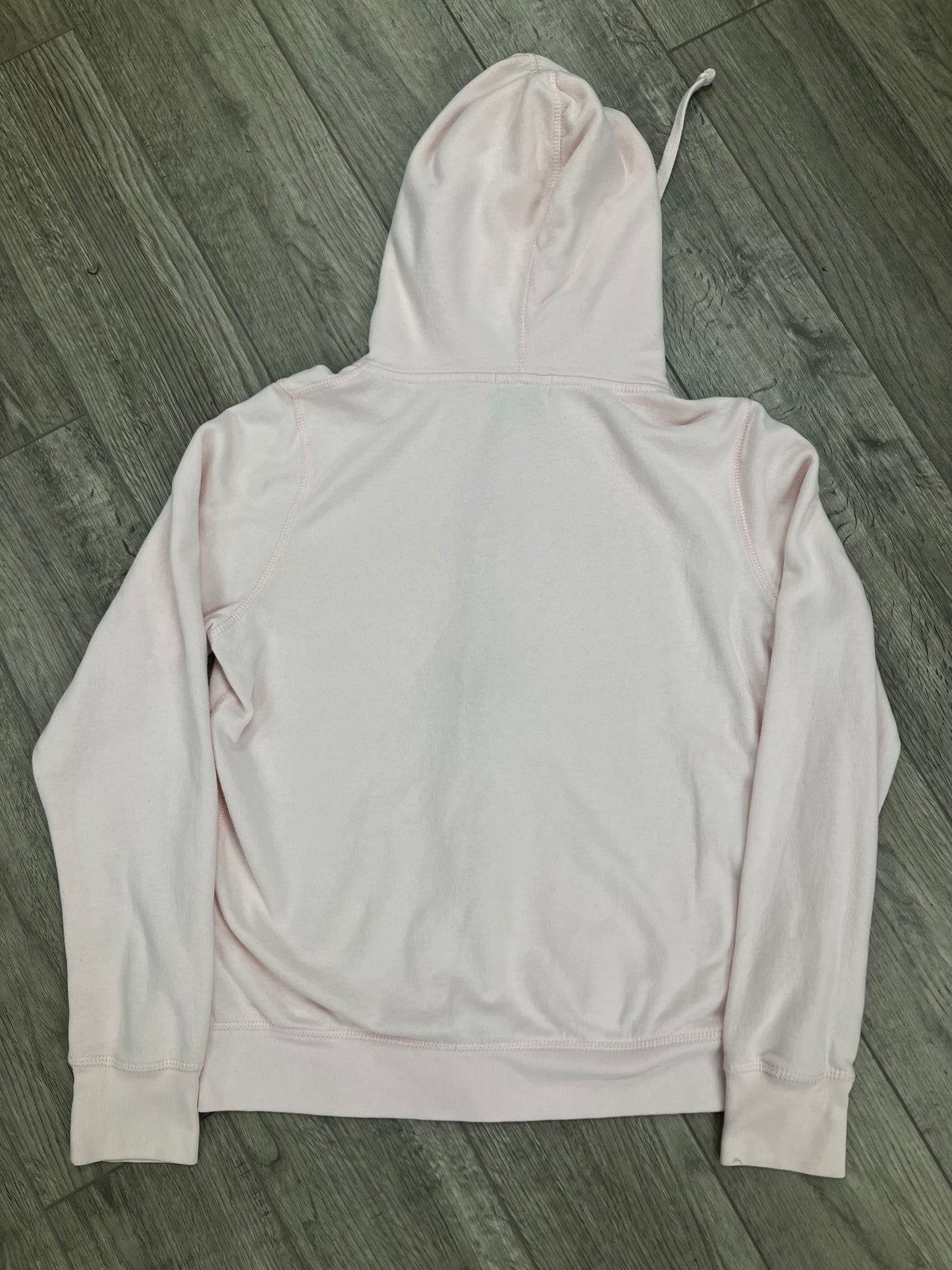 L-Pink Polo Zip Up