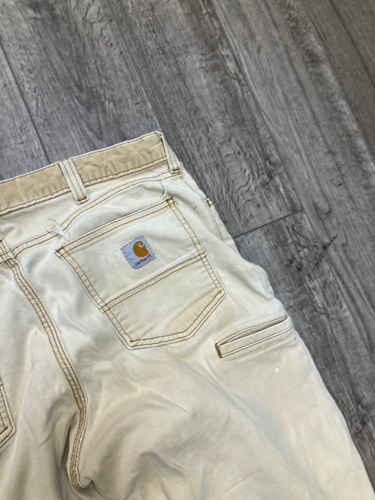 Carhartt Sunfaded Carpenter Pants Sz 35 x 28