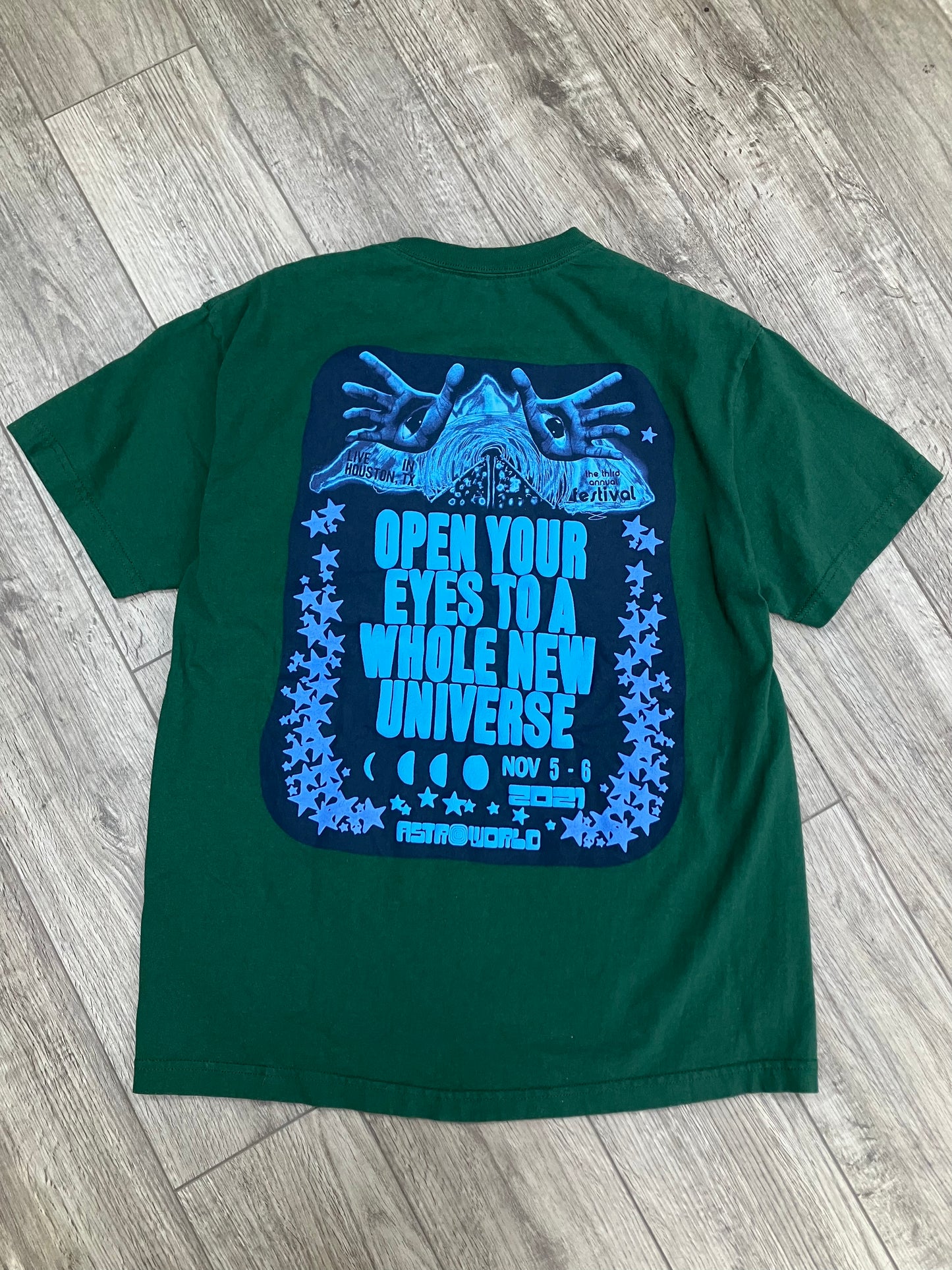 M-Astroworld Puff Print Tee