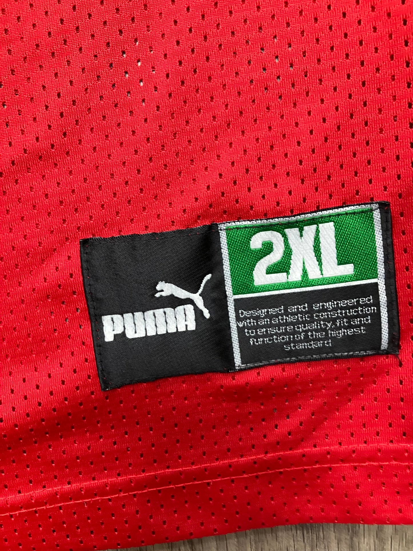 Vintage Puma Tampa Bay Buccaneers Jersey Size 2XL