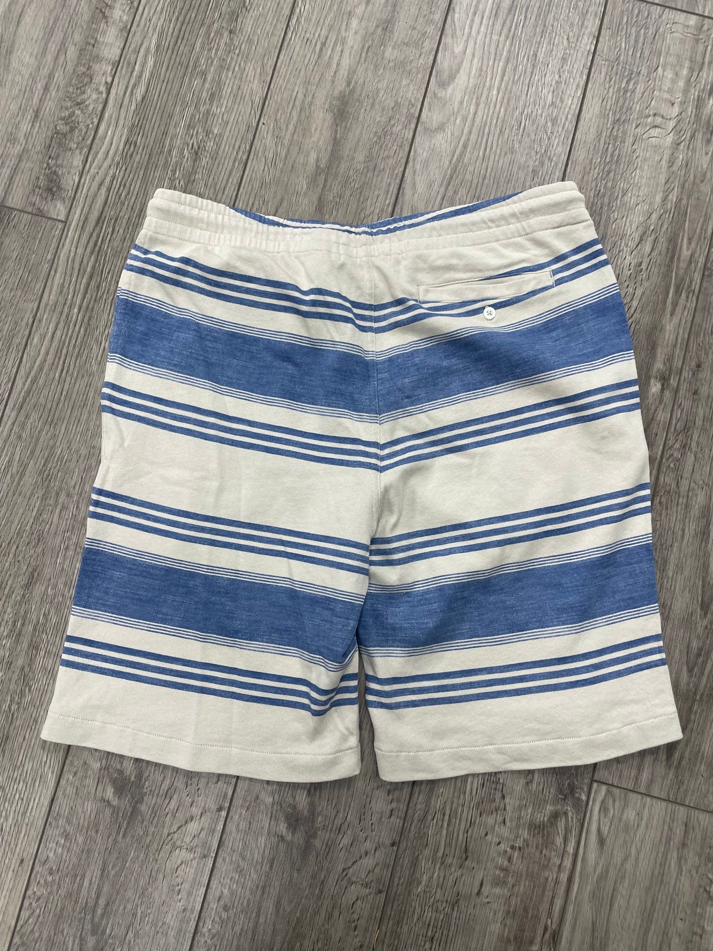 M-Polo Ralph Lauren Striped Spa Terry Shorts