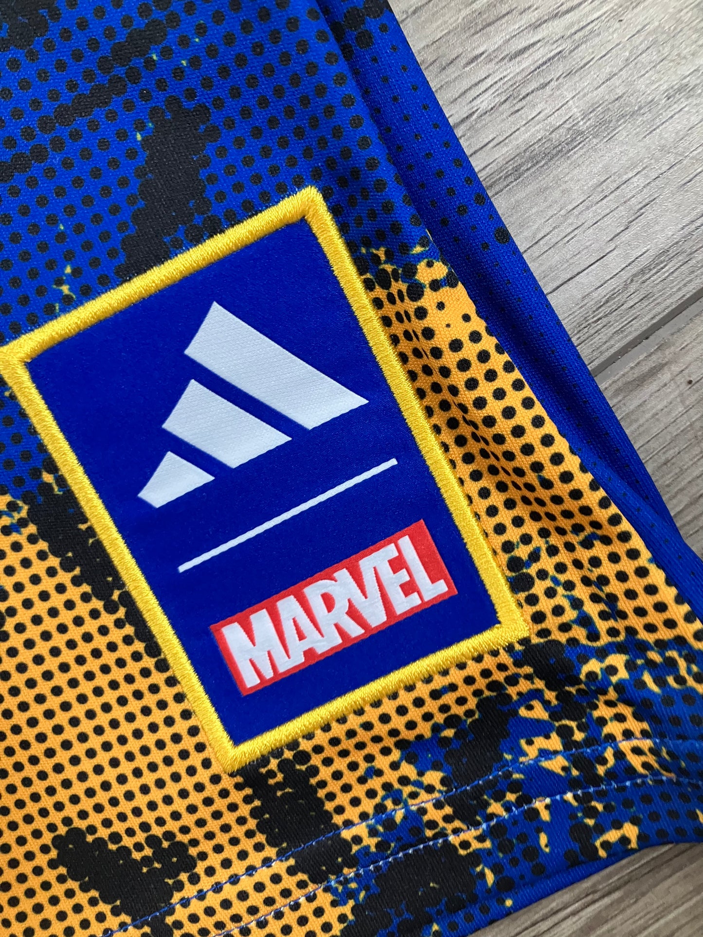 Adidas Marvel MLS Kick Childhood Cancer Pre-Match Jersey Size M