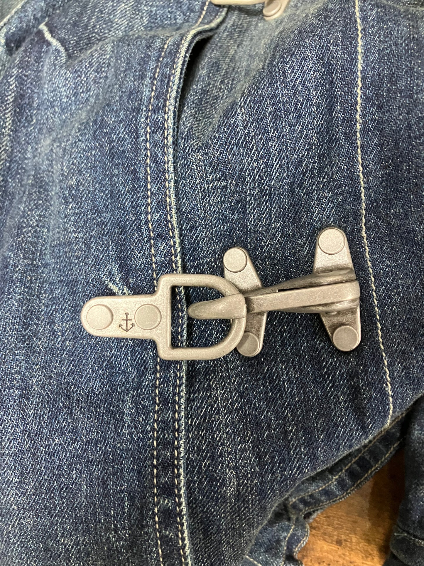L-Polo Ralph Lauren Cortland Denim Fireman’s Jacket