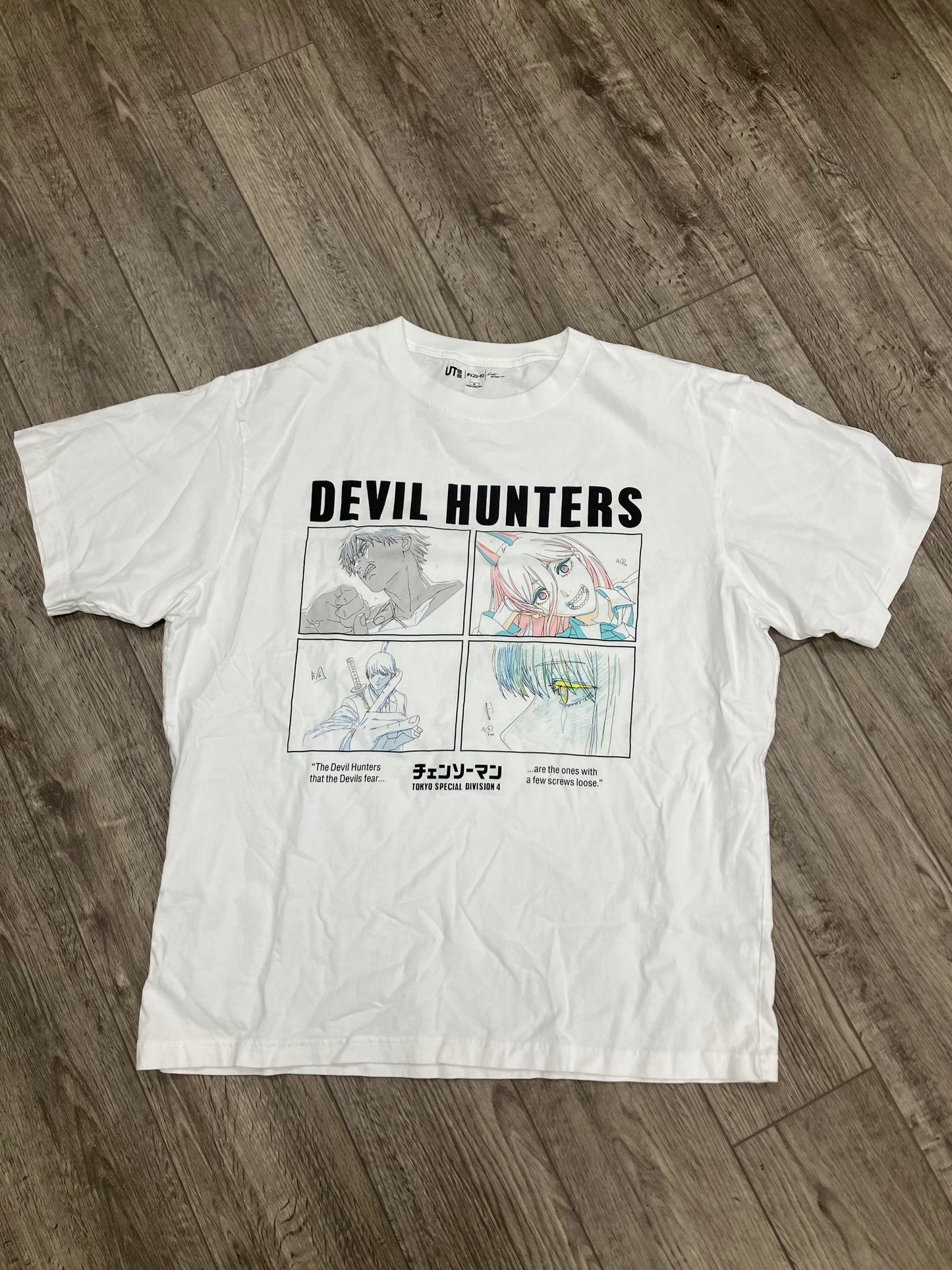 XL-Uniqlo Chainsaw Man