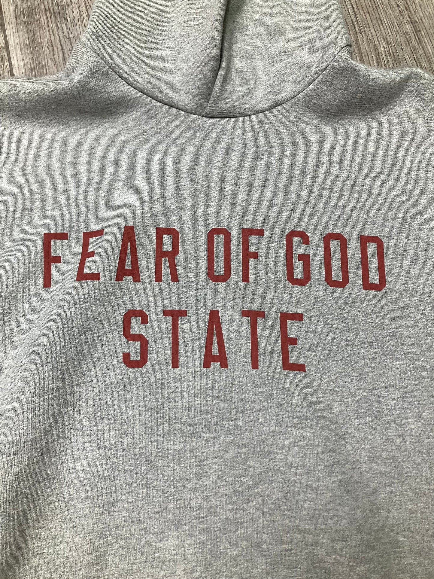 M-FOG State Grey Hoodie