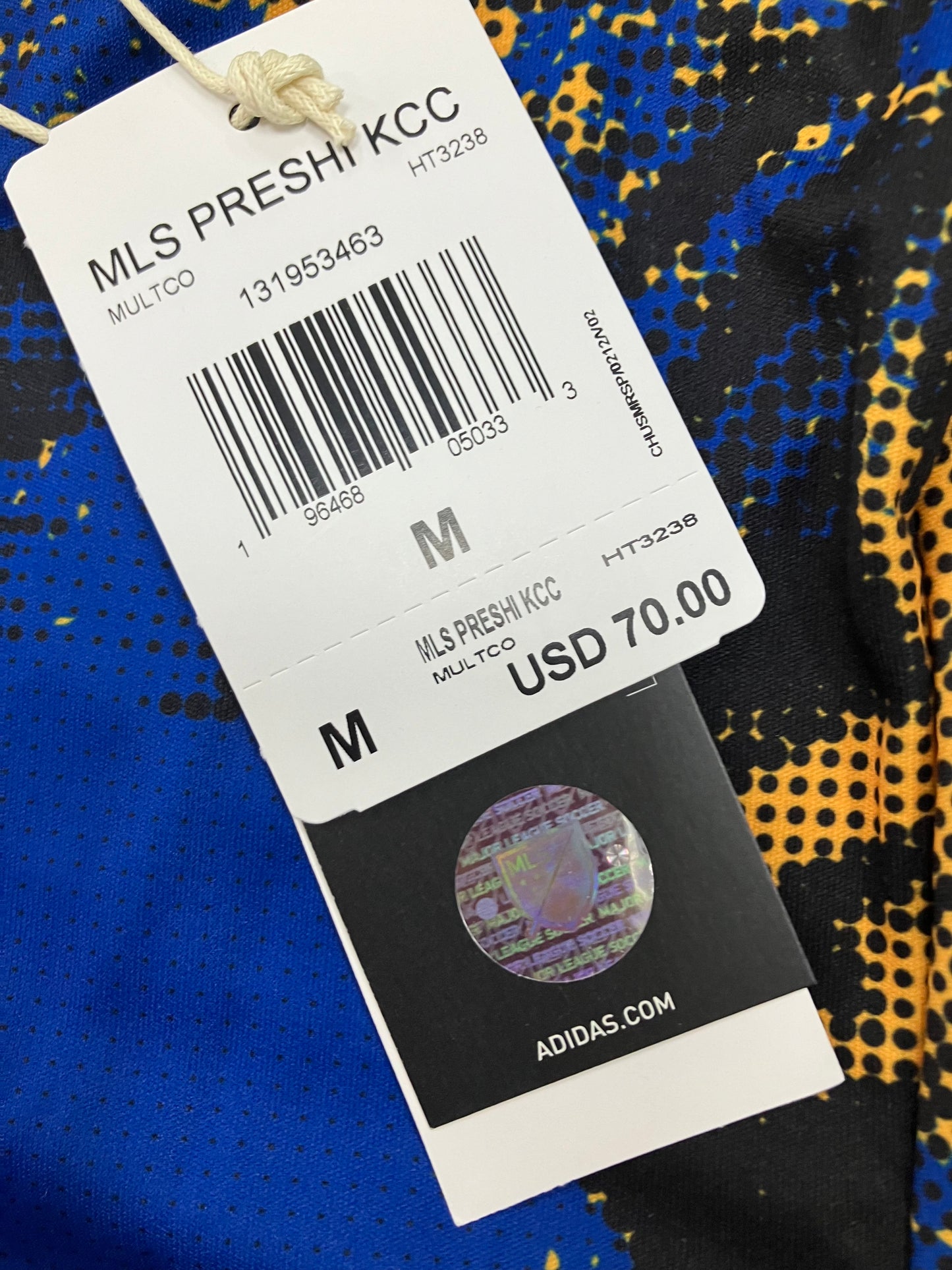 Adidas Marvel MLS Kick Childhood Cancer Pre-Match Jersey Size M