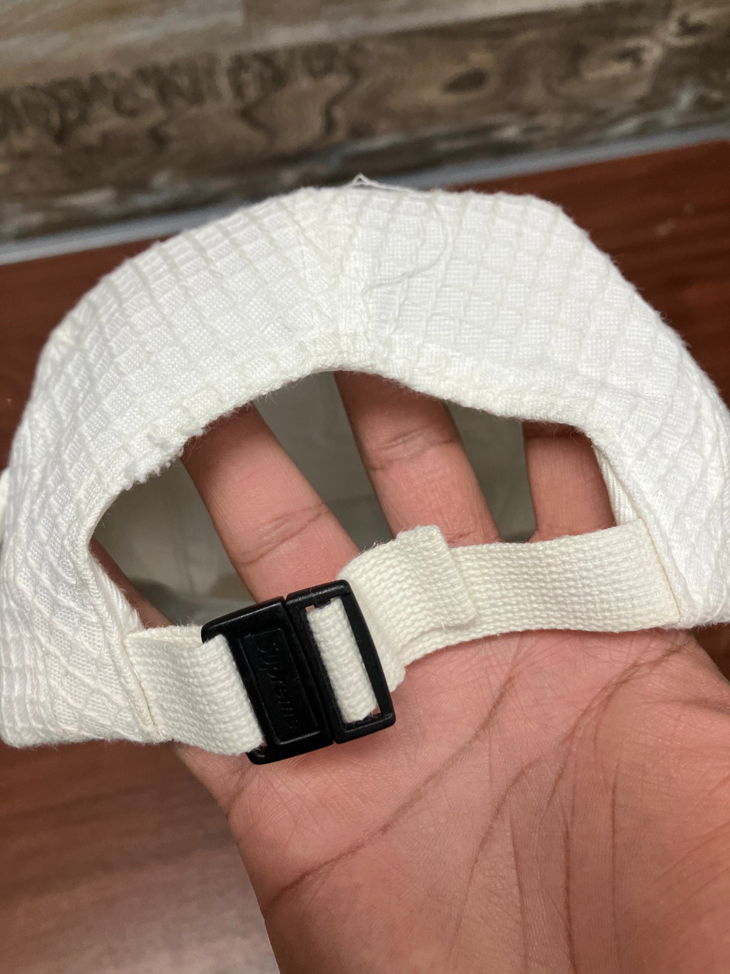Supreme Denim Ripstop Camp Cap White SS22