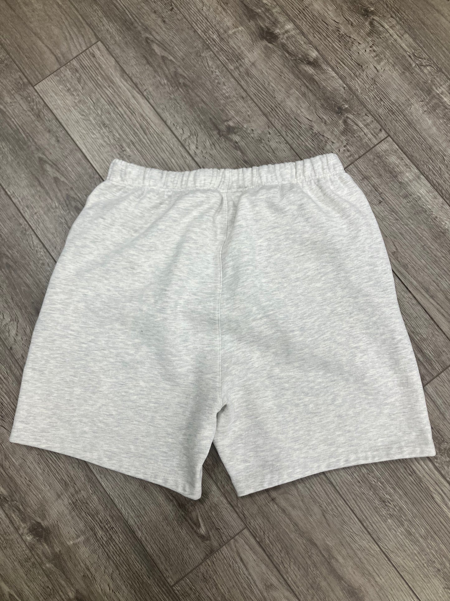 XL-Fear Of God Essentials White Cotton Shorts