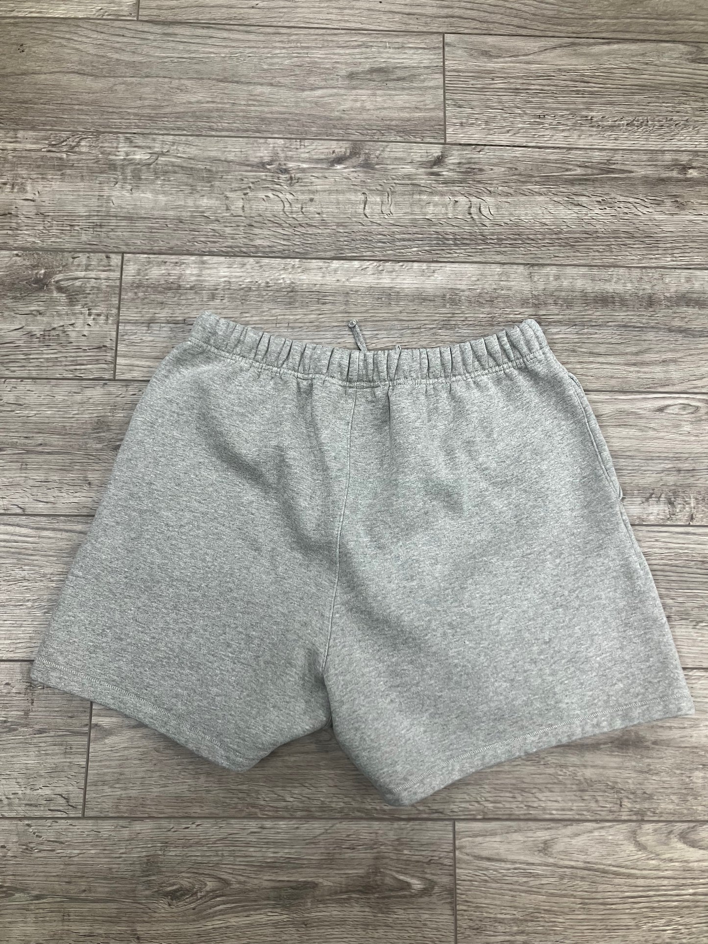 XL-Fear Of God Essentials Cotton Shorts Grey