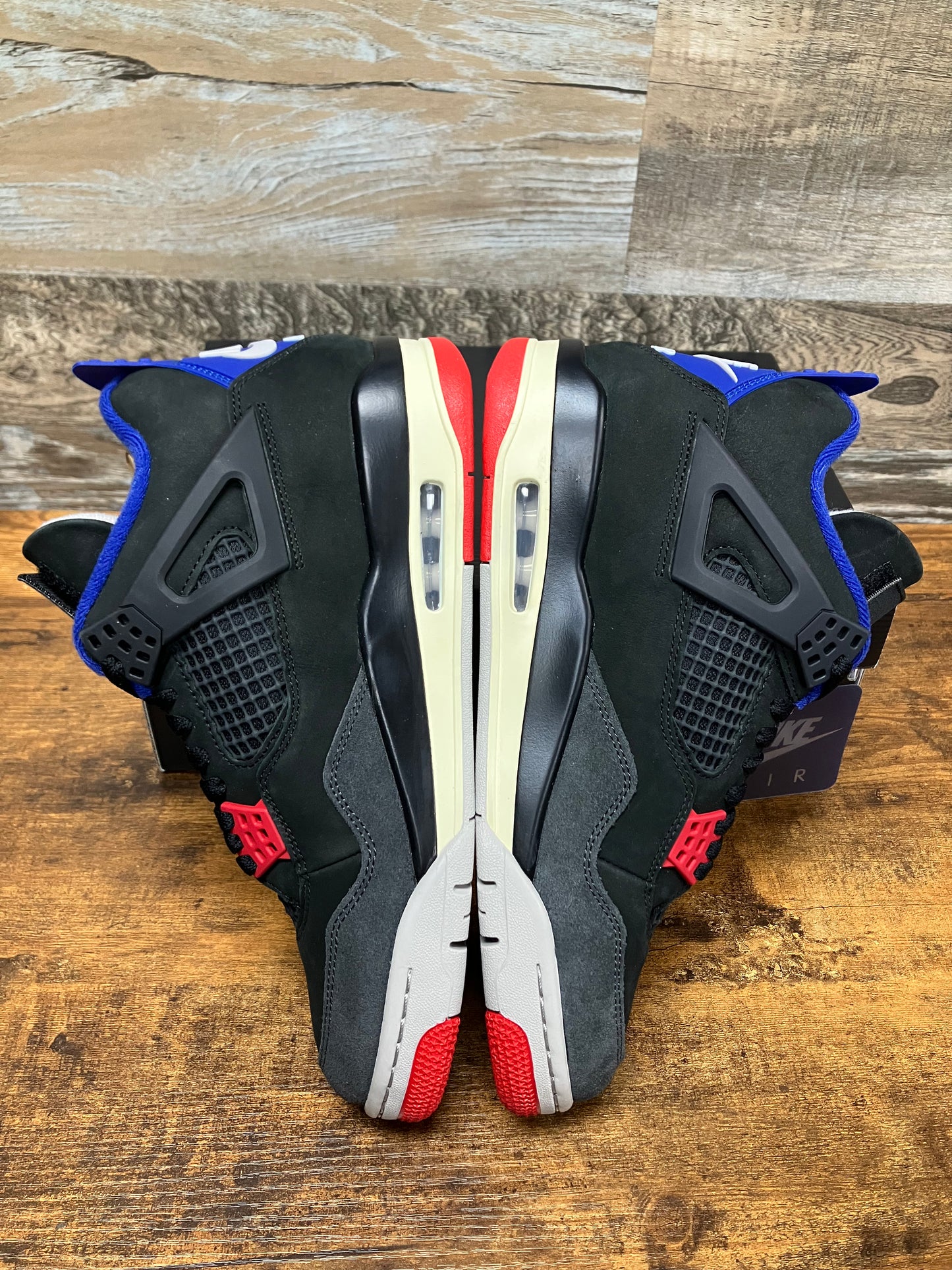 9-Air Jordan 4 Rare Air White Stitching