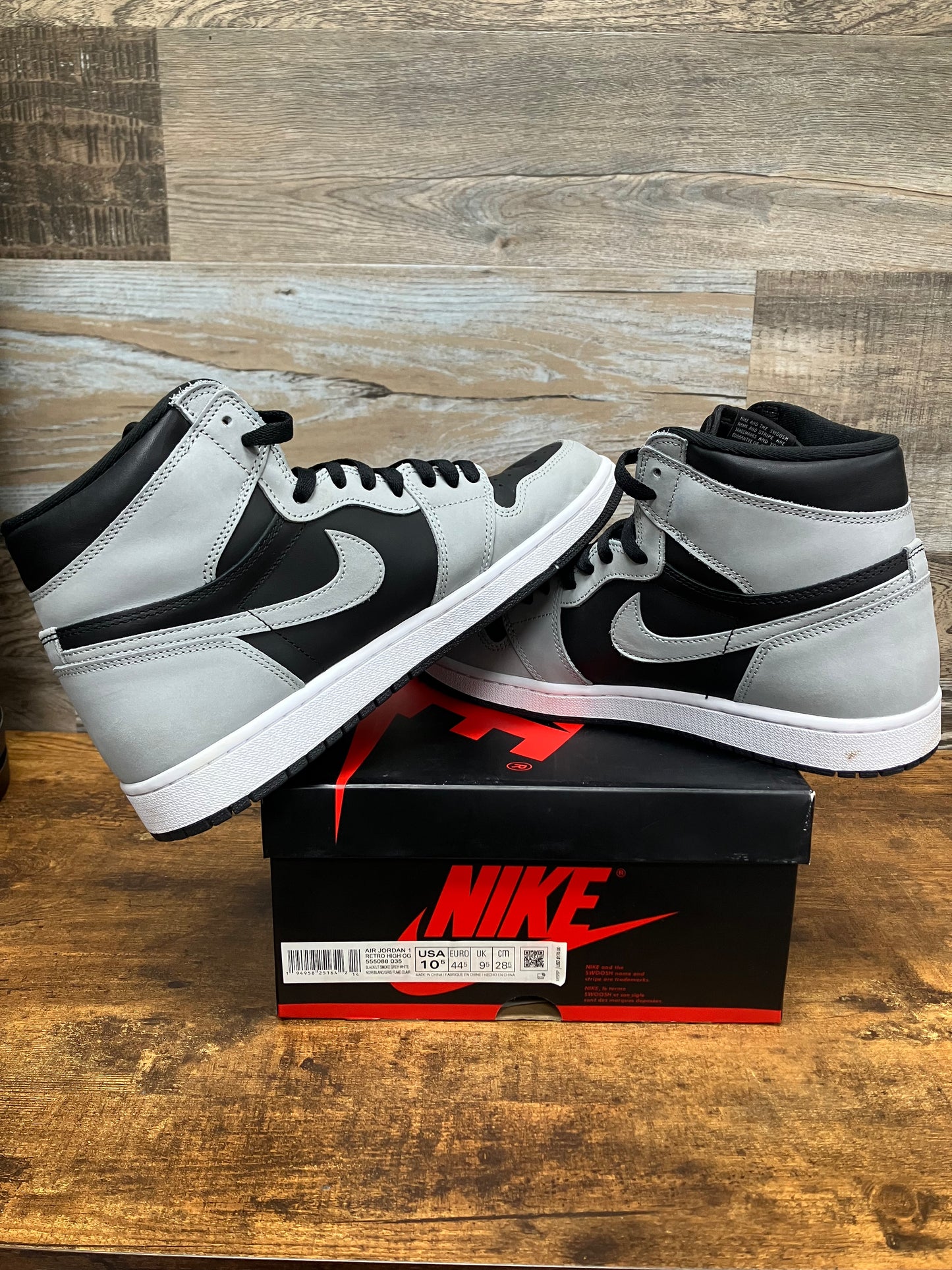 10.5-Air Jordan 1 High Shadow 2.0