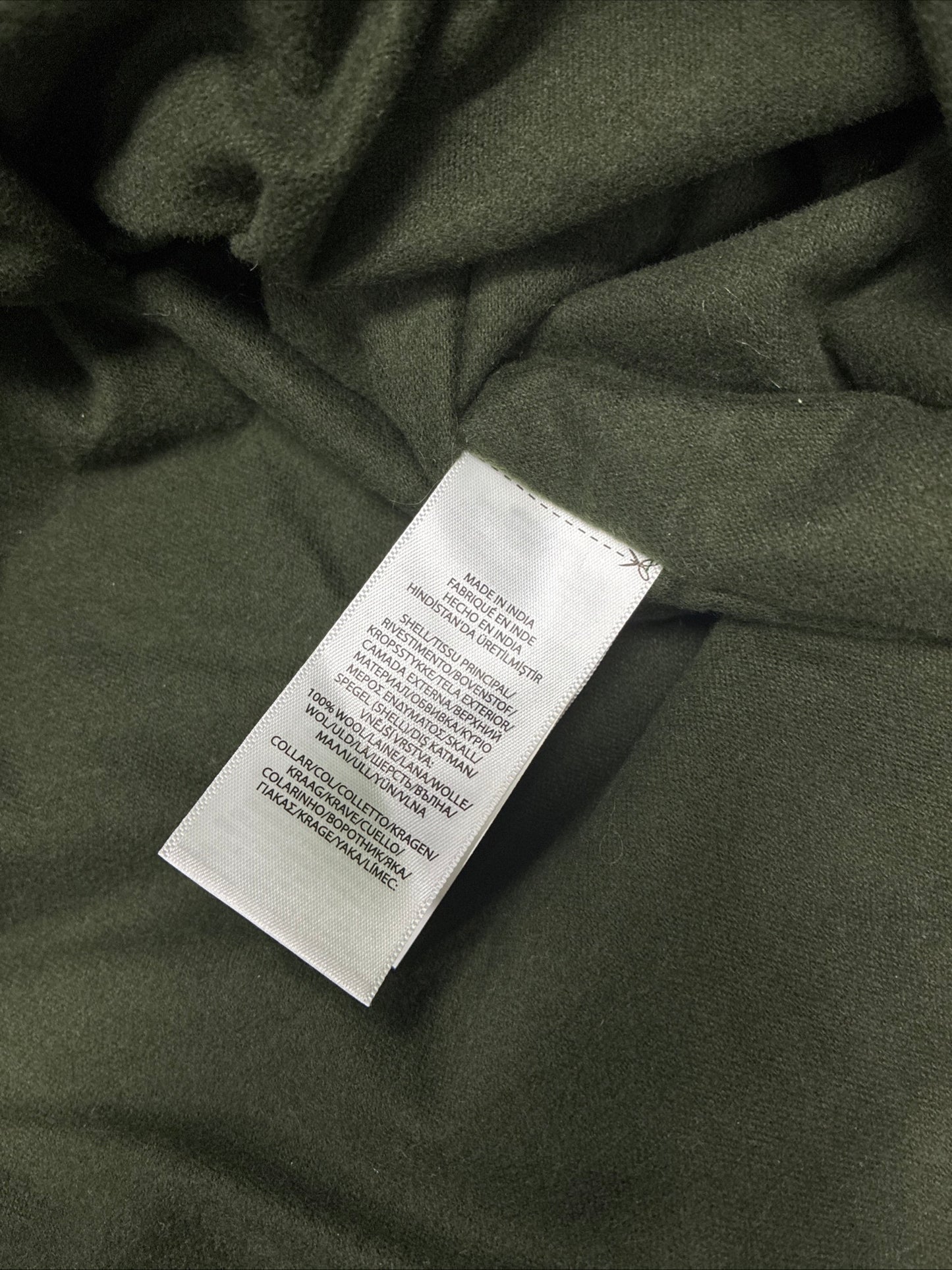 L-Polo Country Ralph Lauren Shearling Wool Ranch Coat