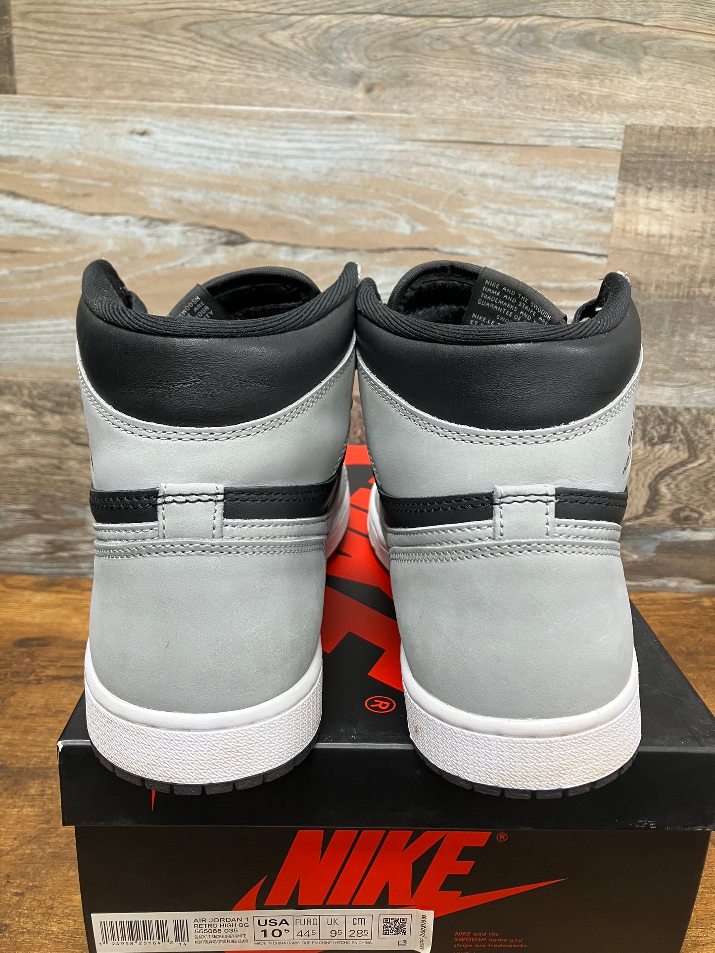 10.5-Air Jordan 1 High Shadow 2.0