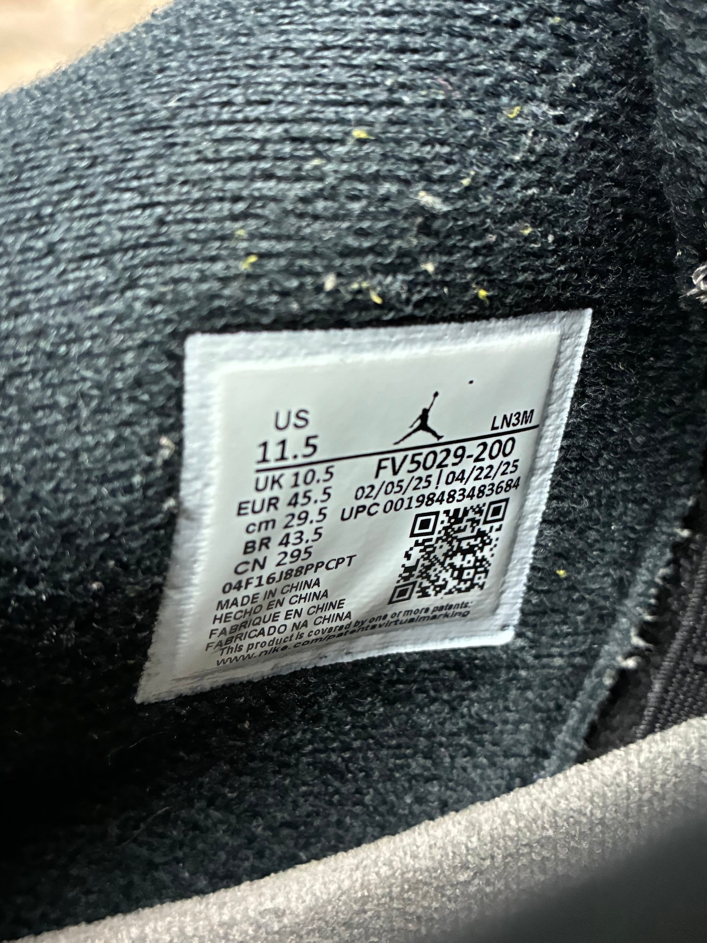 11.5 - Air Jordan 4 Cave Stone
