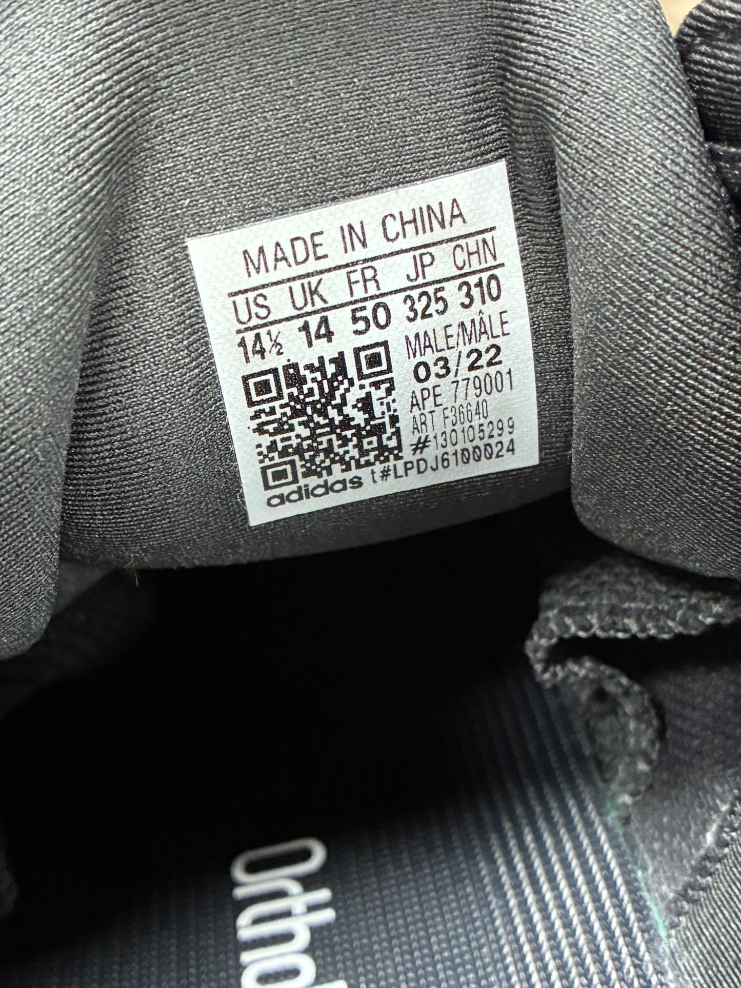 14.5 - adidas Yeezy 500 Low Utility Black