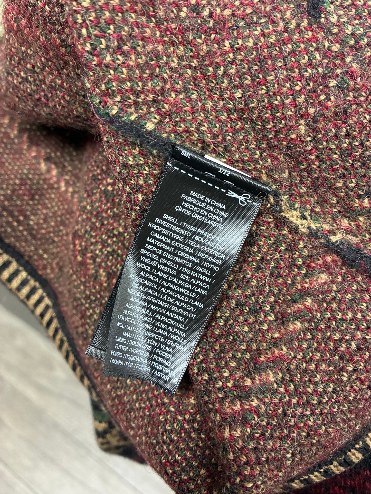 M/XL - RRL Fair Isle Alpaca and Wool-Blend Jacquard Overshirt