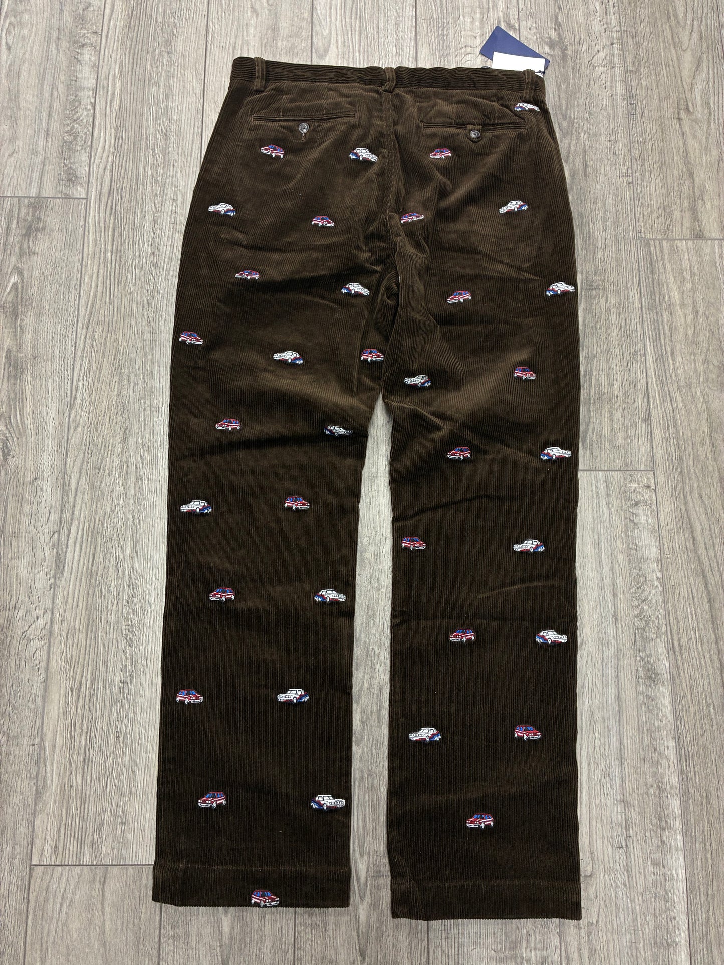 34 - Polo Ralph Lauren Palace Skateboards Brown Corduroy GTI Chinos