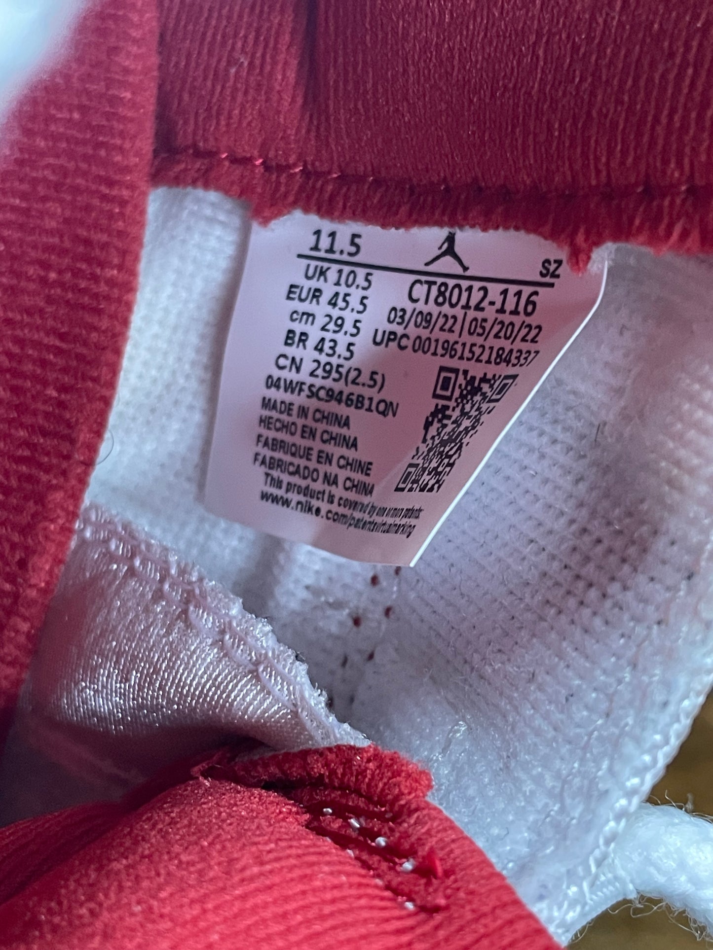 11.5-Air Jordan 11 High Cherry