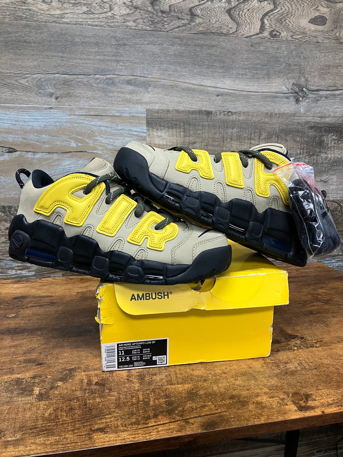 11-AMBUSH Air More Uptempo Low Limestone