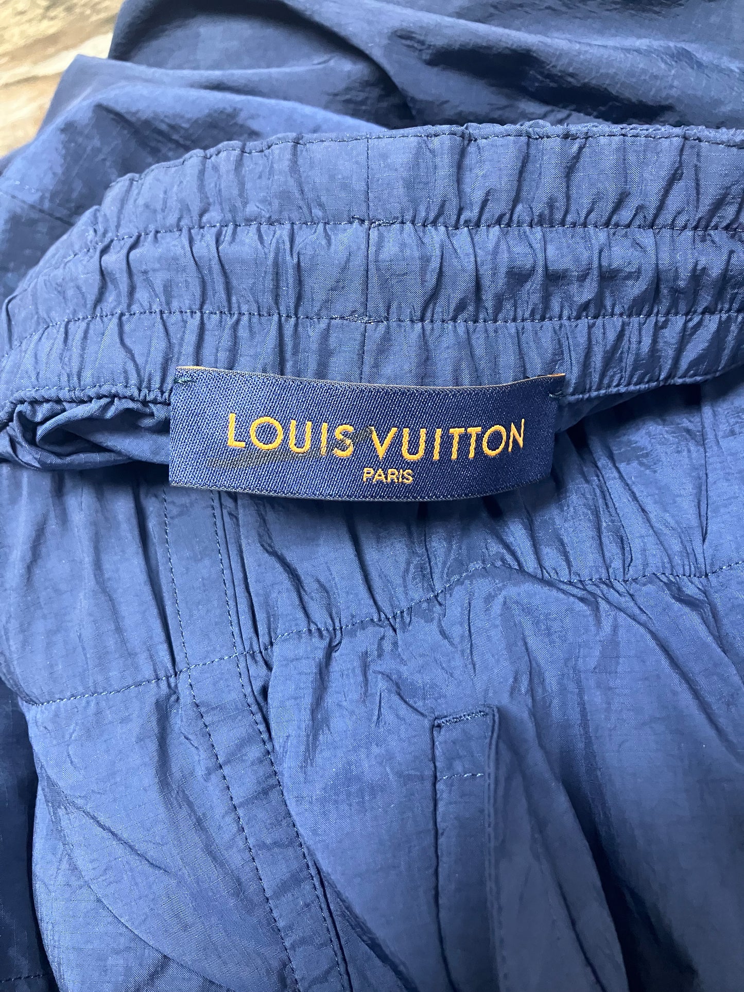 40-Louis Vuitton nylon Track Pants Staples Edition