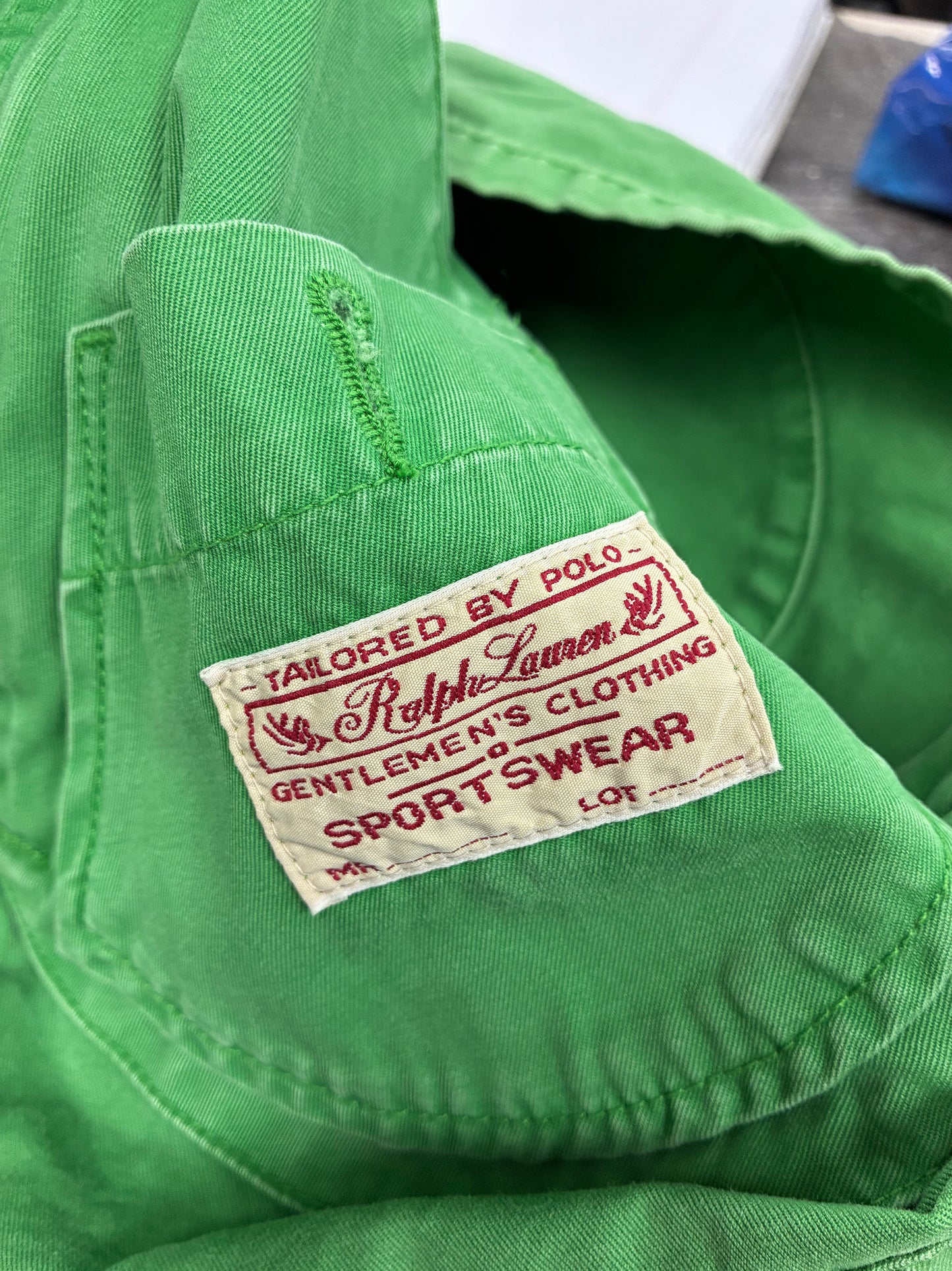 L - Vintage Polo Ralph Lauren Lawn Tennis Cotton Jacket