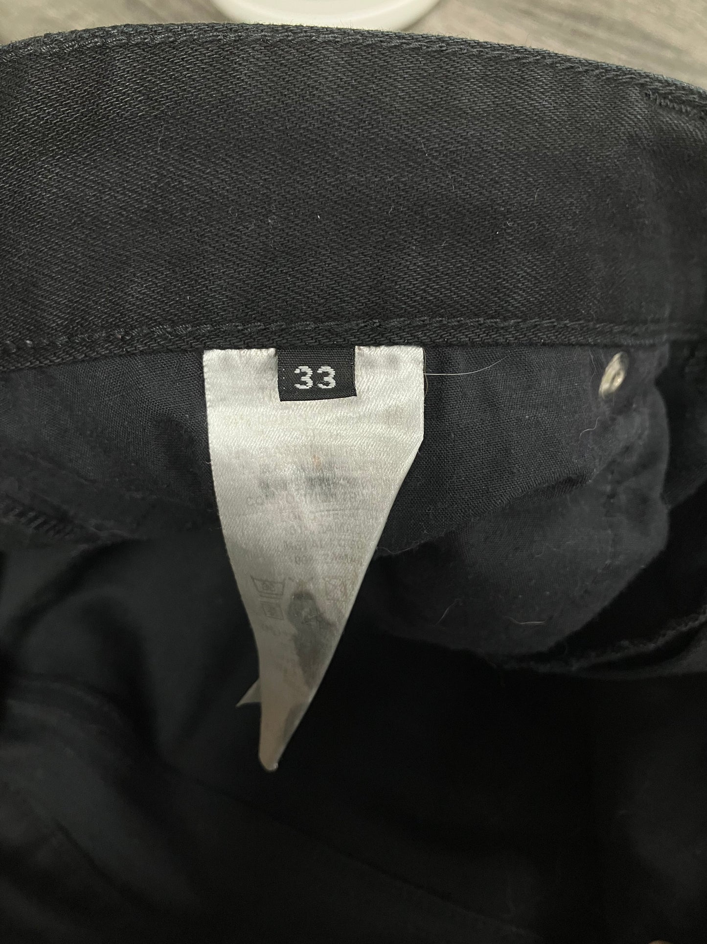 33-Givenchy Black Zipper Skinny jeans